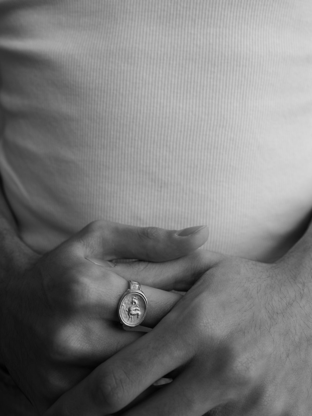 Temple of the Sun Jewellery Poseidon Ring Silver