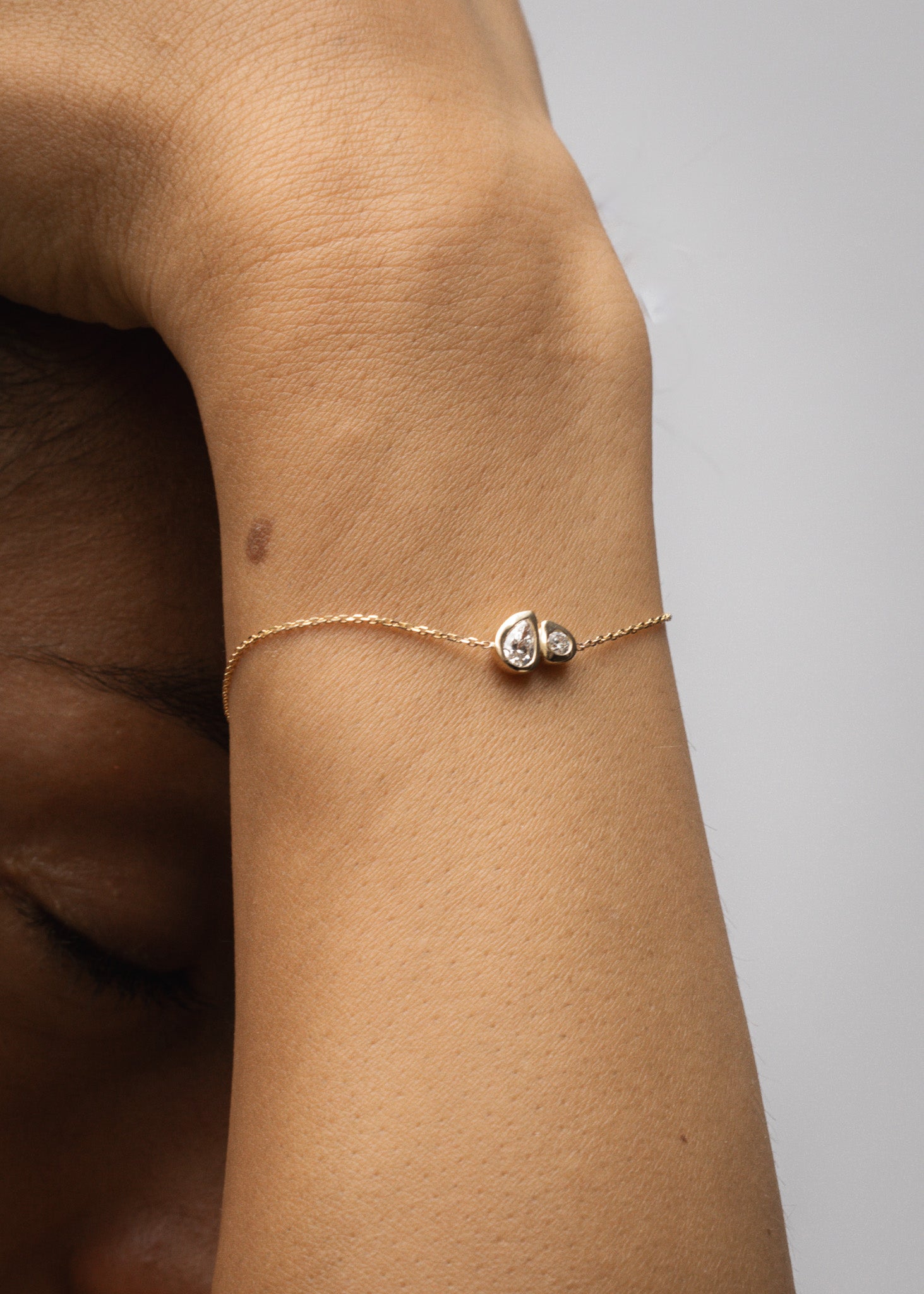 Temple of the Sun Jewellery Synergy Bracelet Diamond Solid Gold