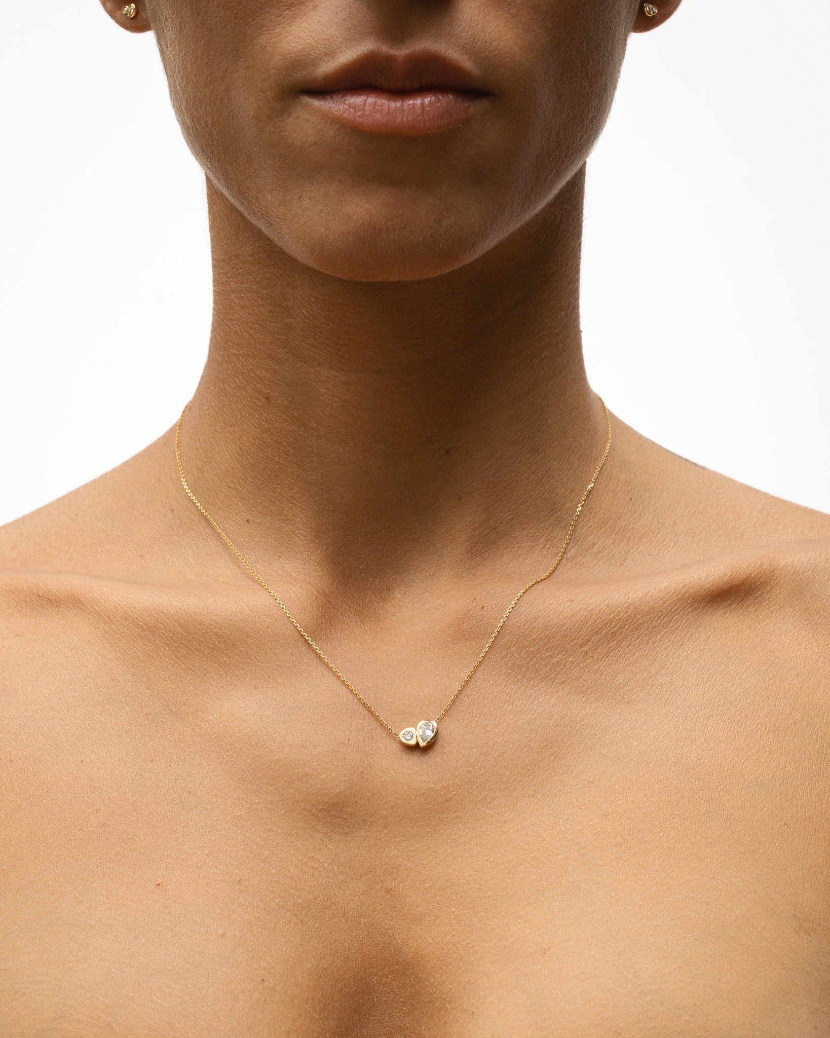 Temple of the Sun Jewellery Synergy Necklace Diamond Solid Gold