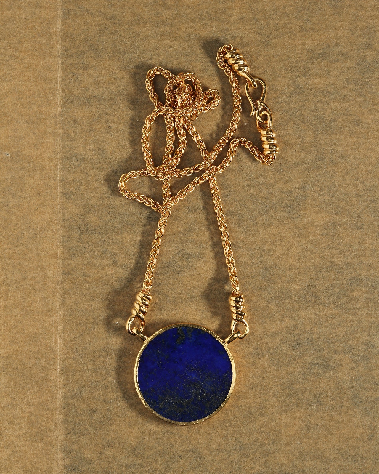 Temple of the Sun Jove Necklace Gold Vermeil