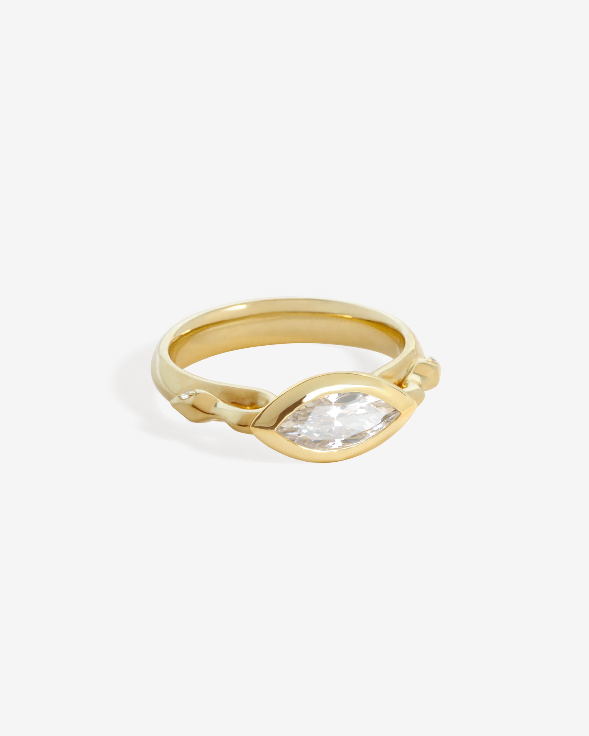Temple of the Sun Juno Ring Diamond Solid Gold