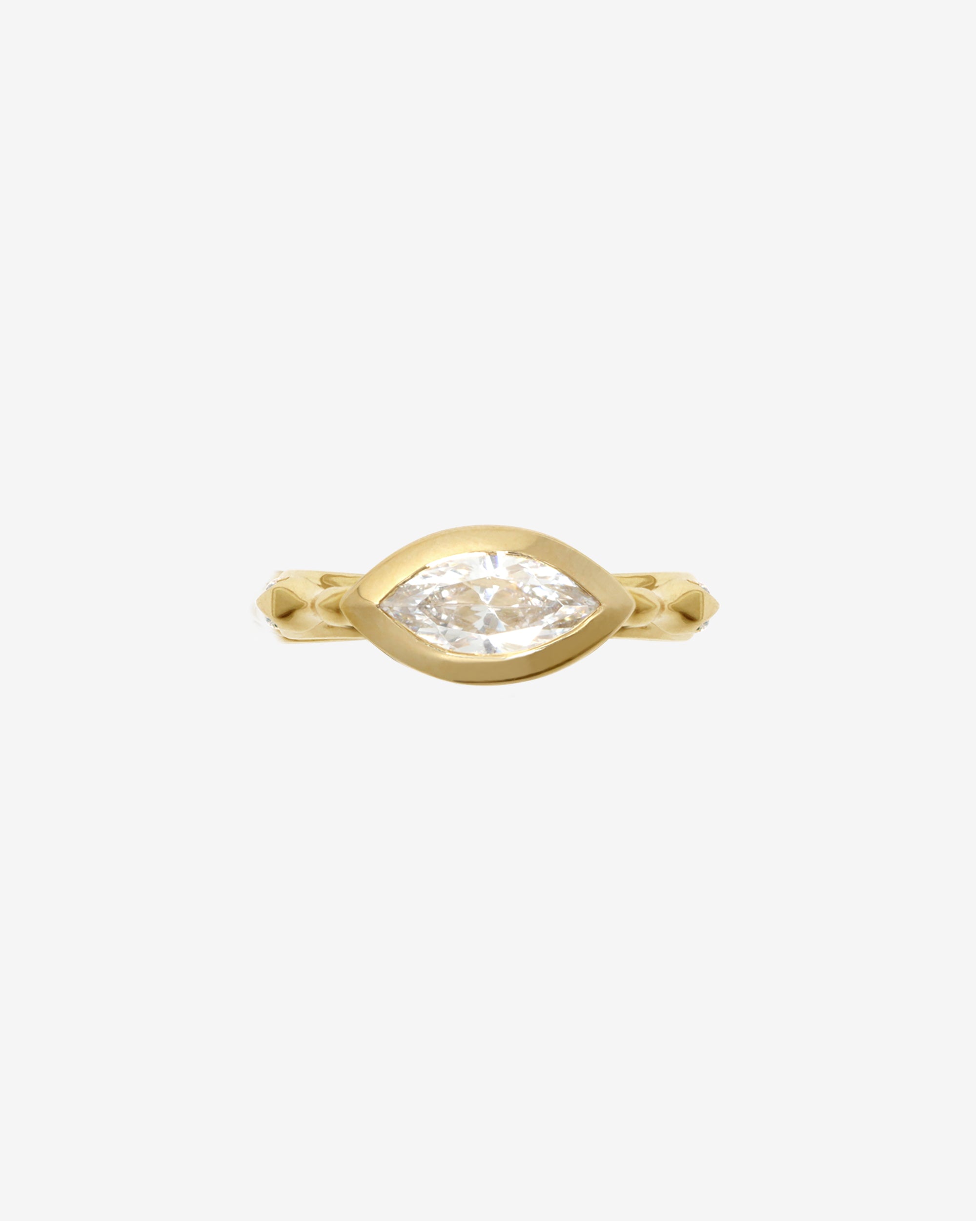 Temple of the Sun Juno Ring Diamond Solid Gold