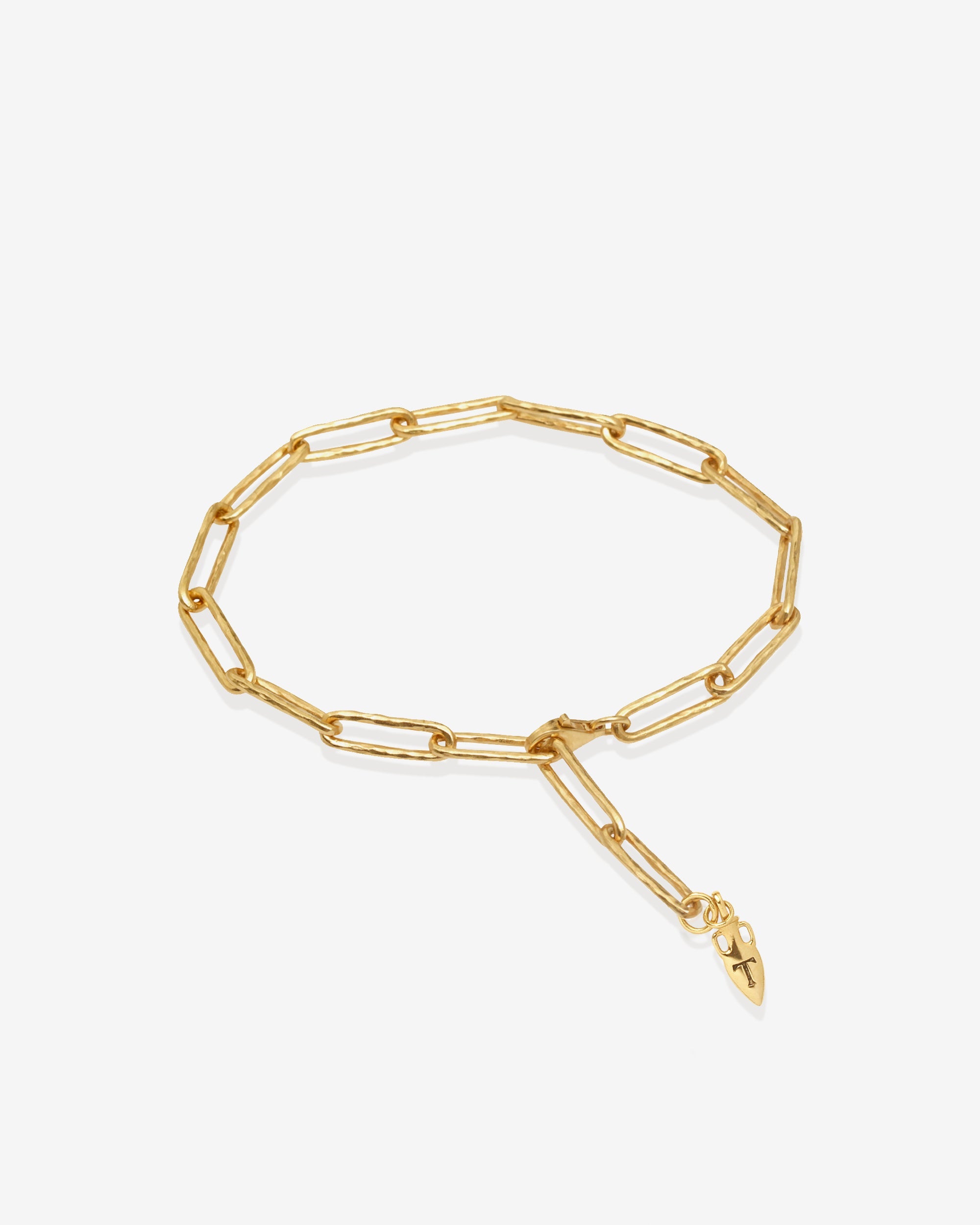 Temple of the Sun Kiya Chain Bracelet Gold Vermeil