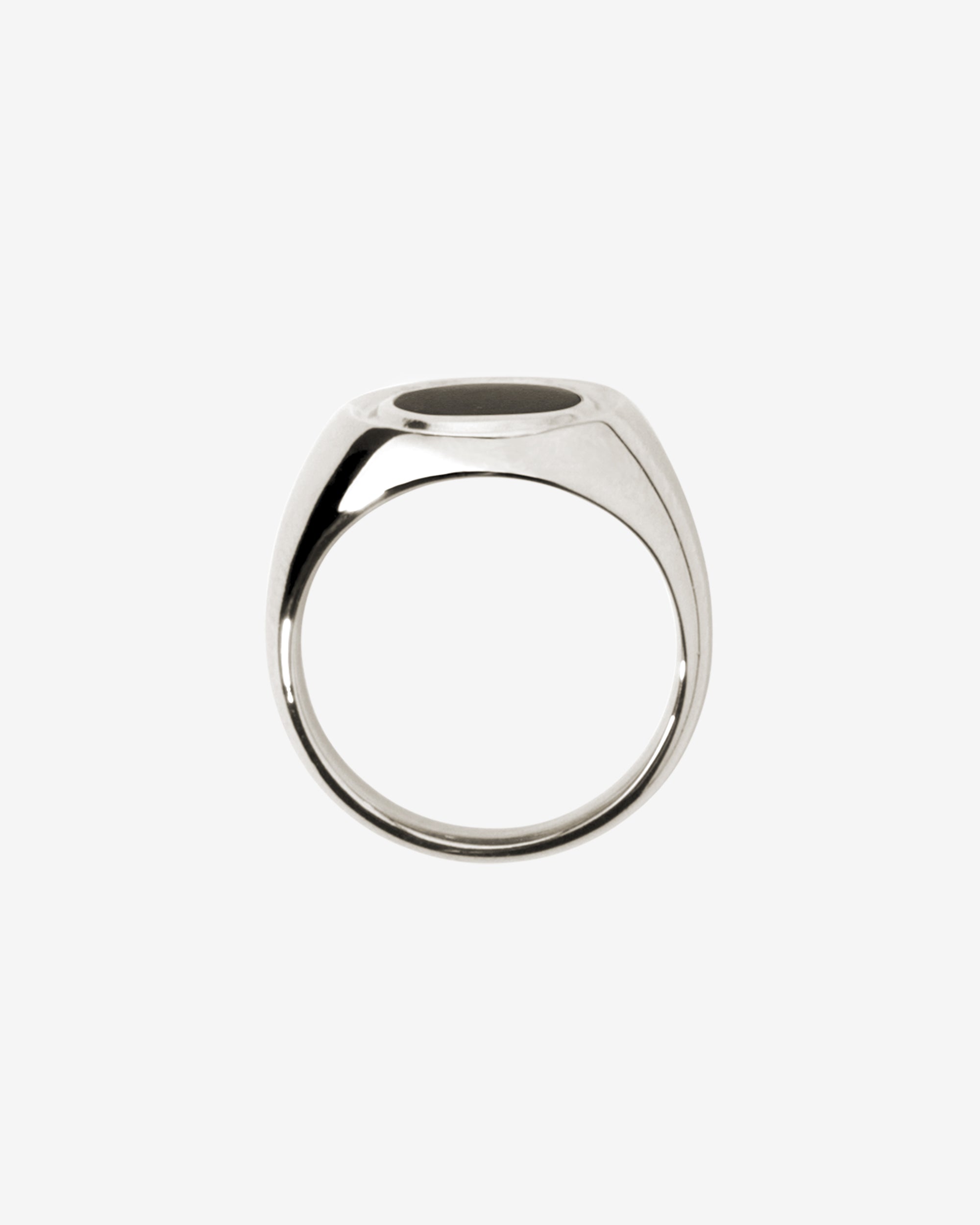 Temple of the Sun Kosmos Ring Onyx Silver
