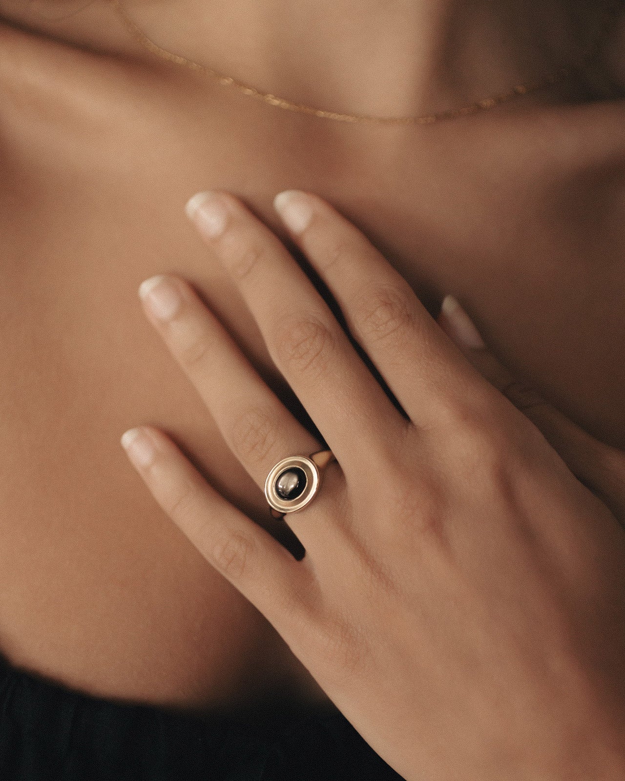 Temple of the Sun Kosmos Ring Star Sapphire Solid Gold