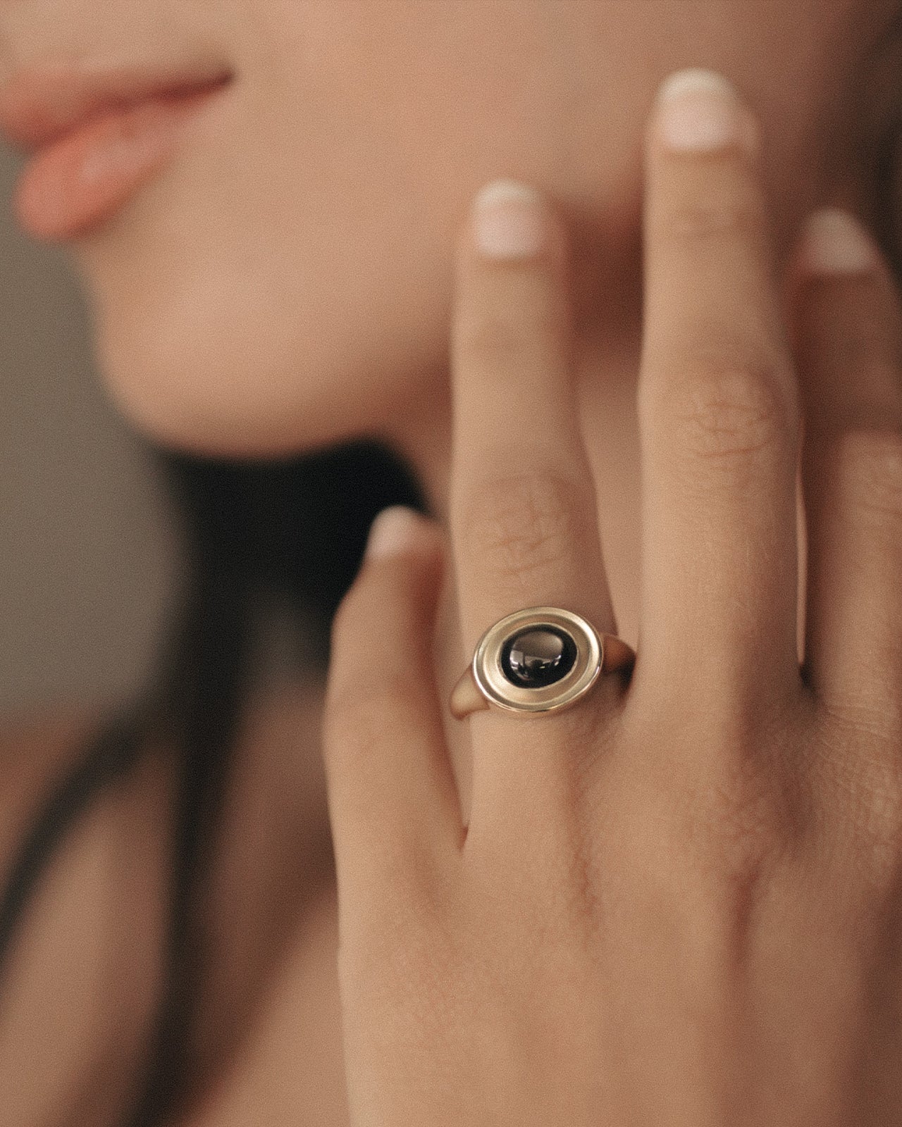 Temple of the Sun Kosmos Ring Star Sapphire Solid Gold