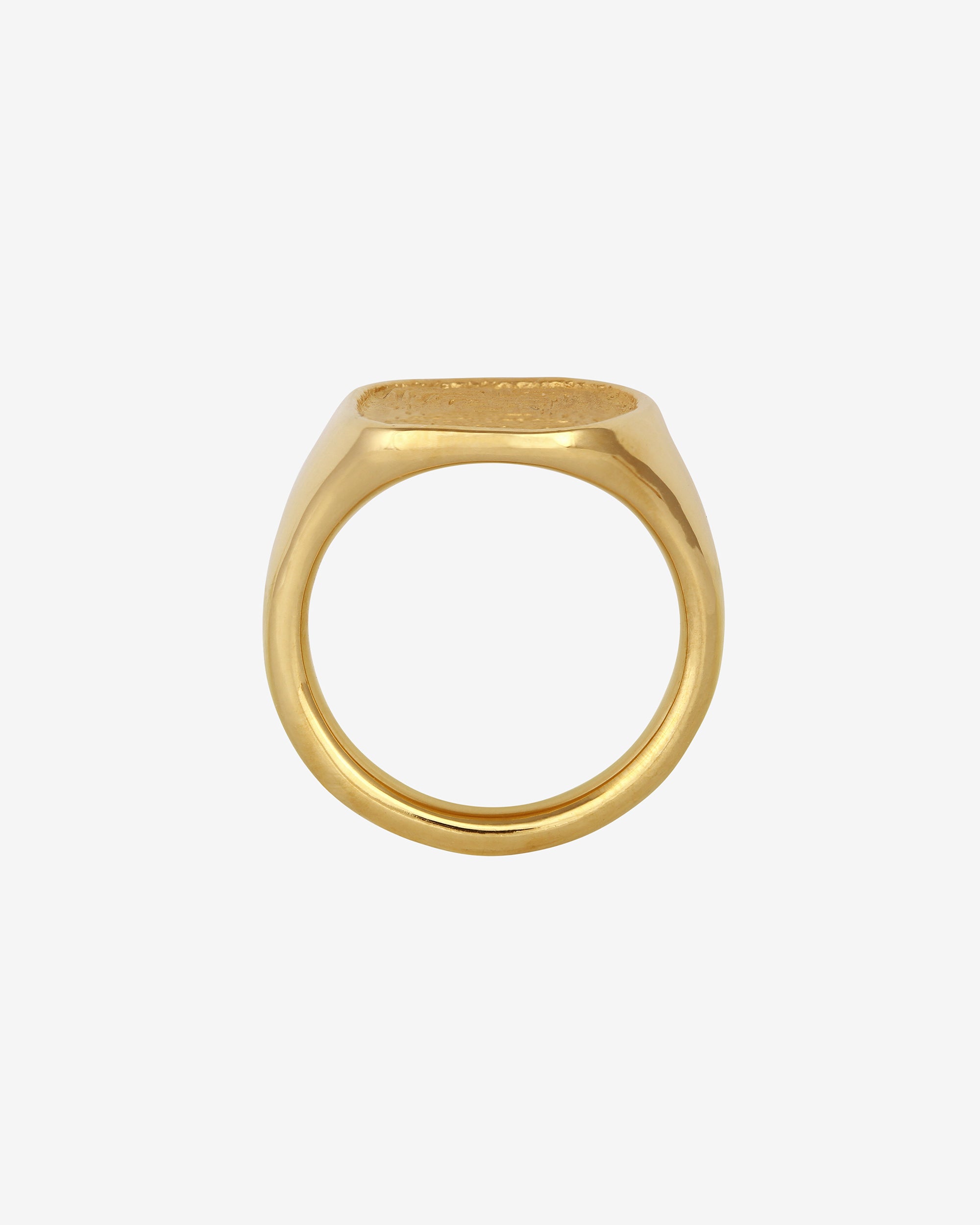 Temple of the Sun Labyrinth Ring Gold Vermeil