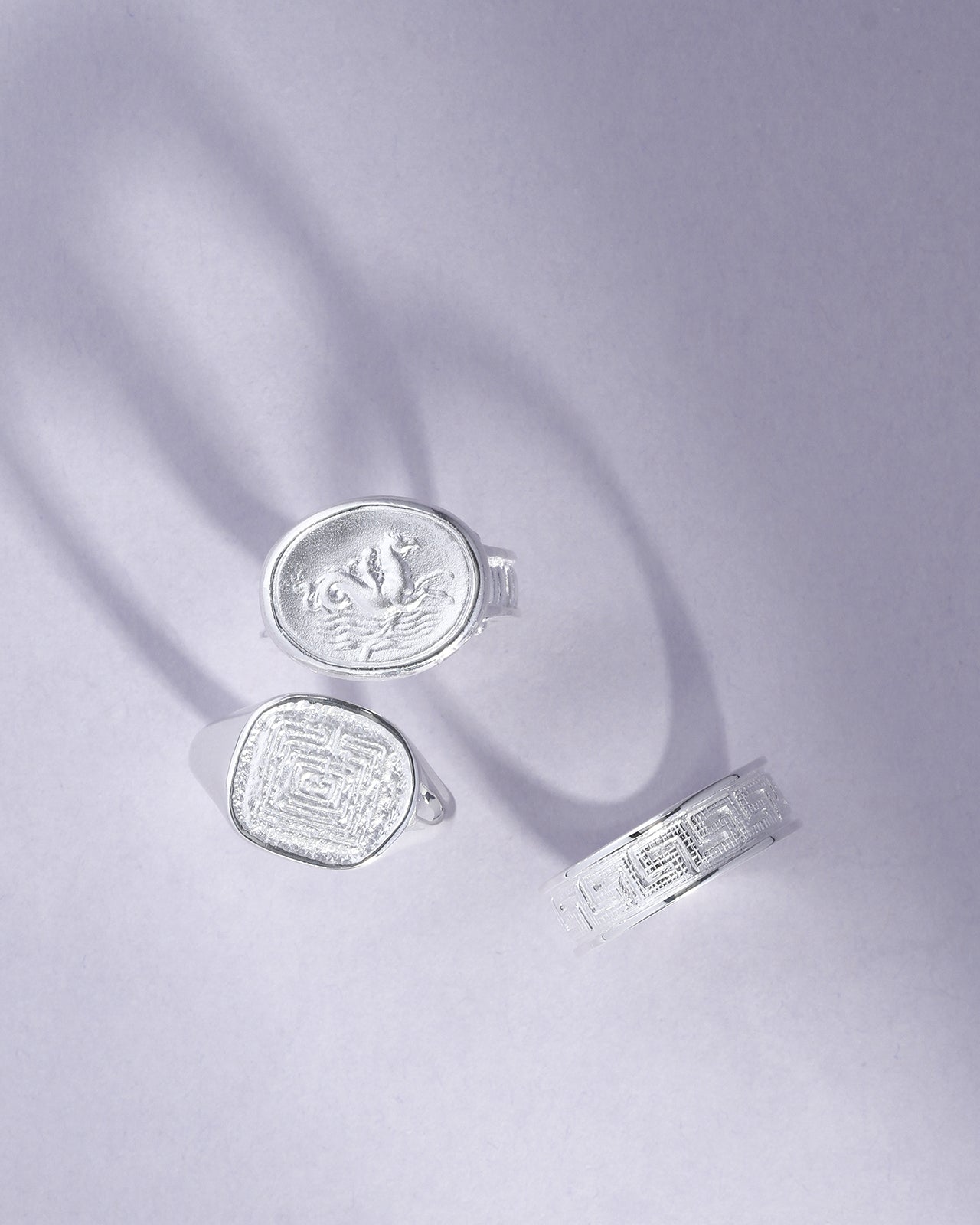 Labyrinth Ring Silver – Temple of the Sun Jewellery