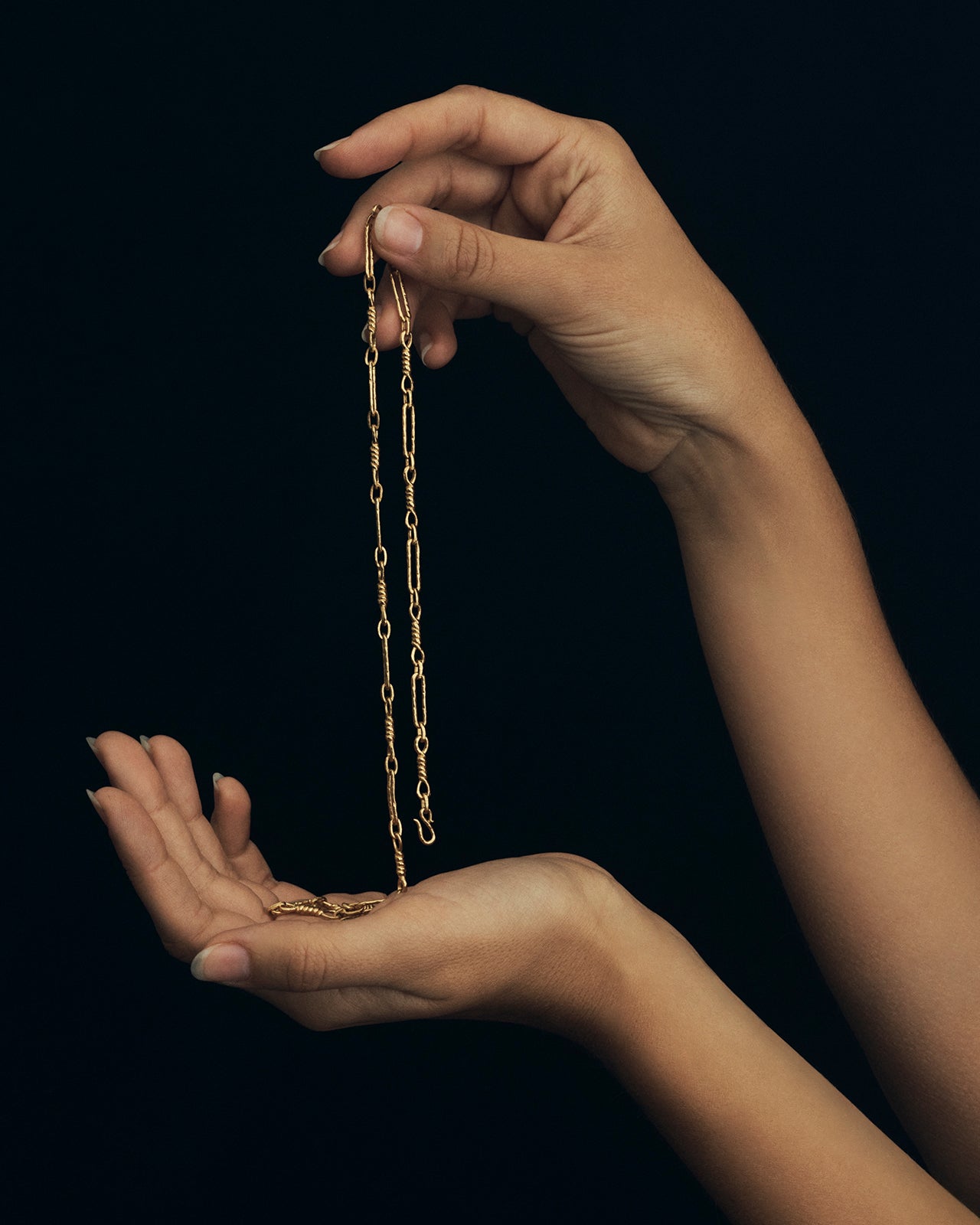 Temple of the Sun Lasa Chain Necklace Gold Vermeil