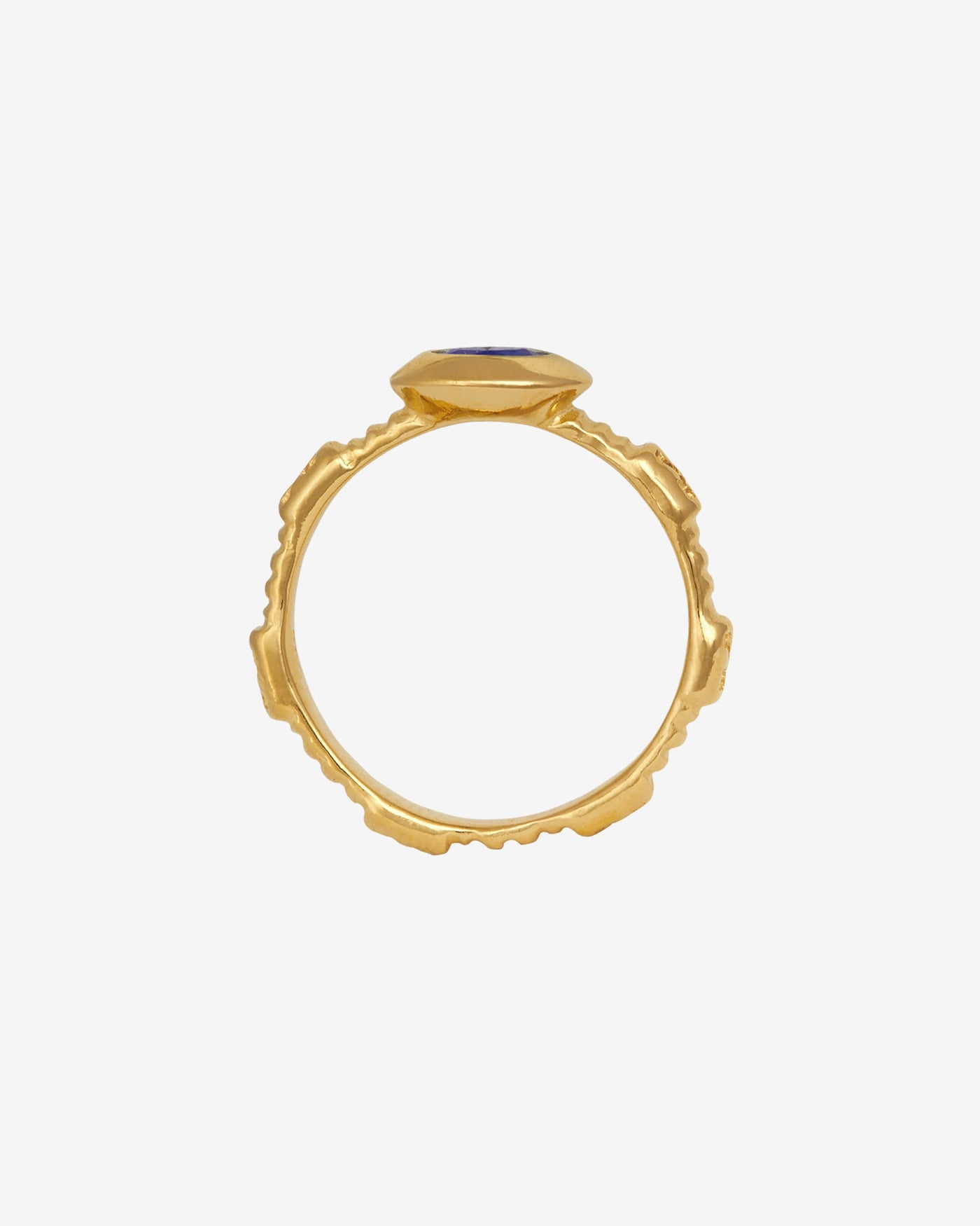 Lazuli Ring Gold Vermeil – Temple of the Sun Jewellery