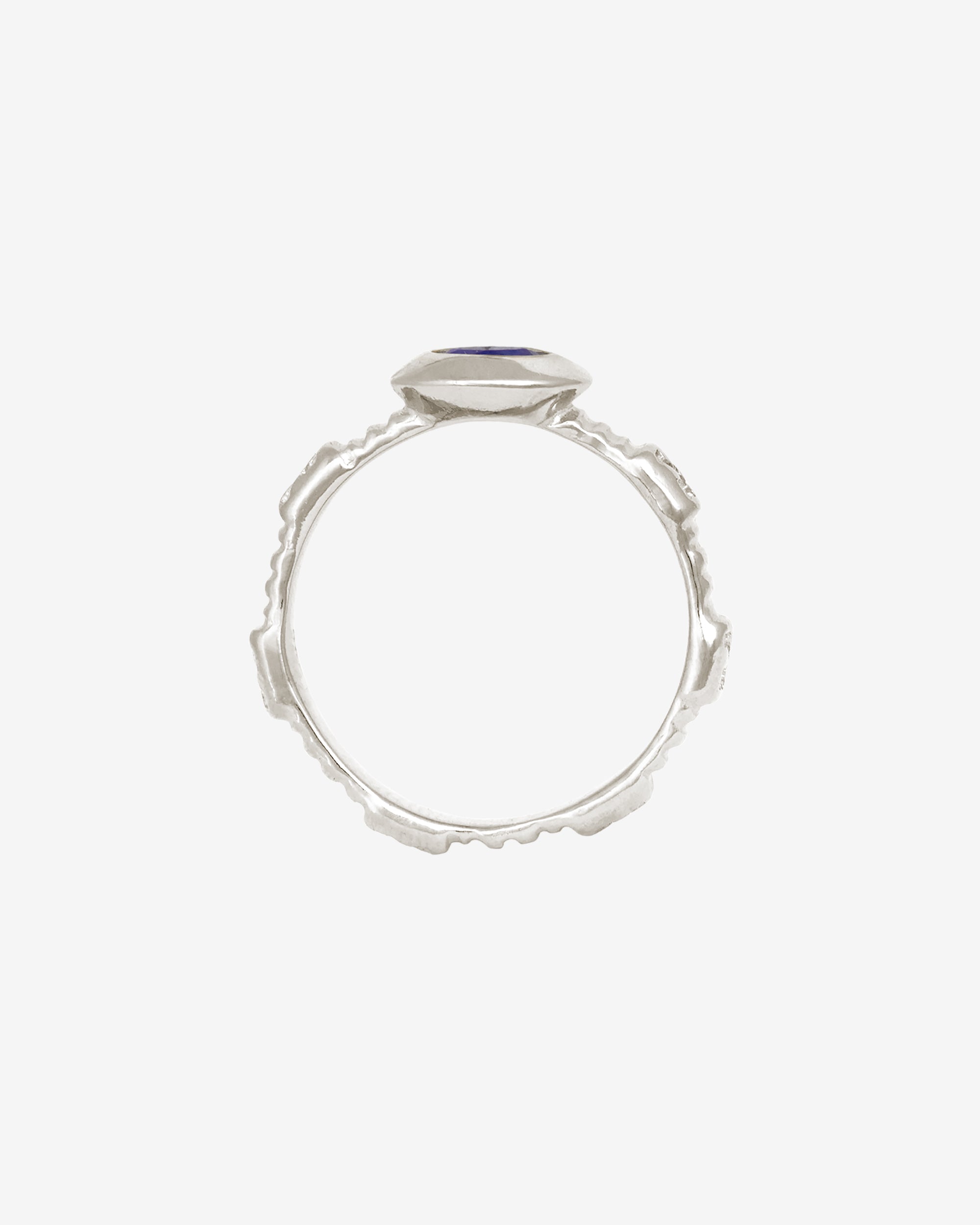 Temple of the Sun Lazuli Ring Silver