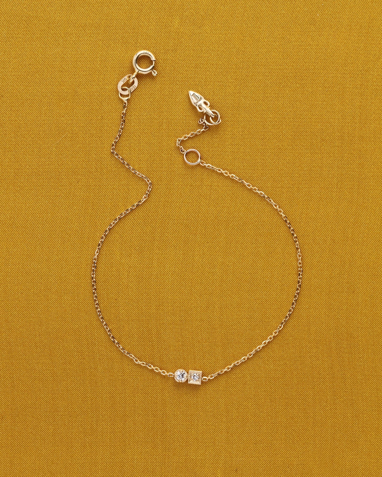 Temple of the Sun Lenci Bracelet Diamond Solid Gold