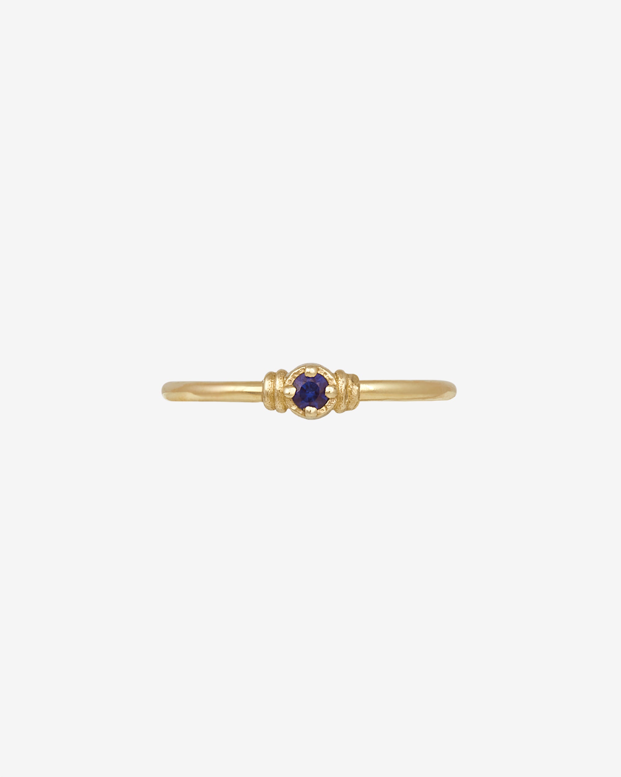 Temple of the Sun Leto Ring Blue Sapphire Solid Gold