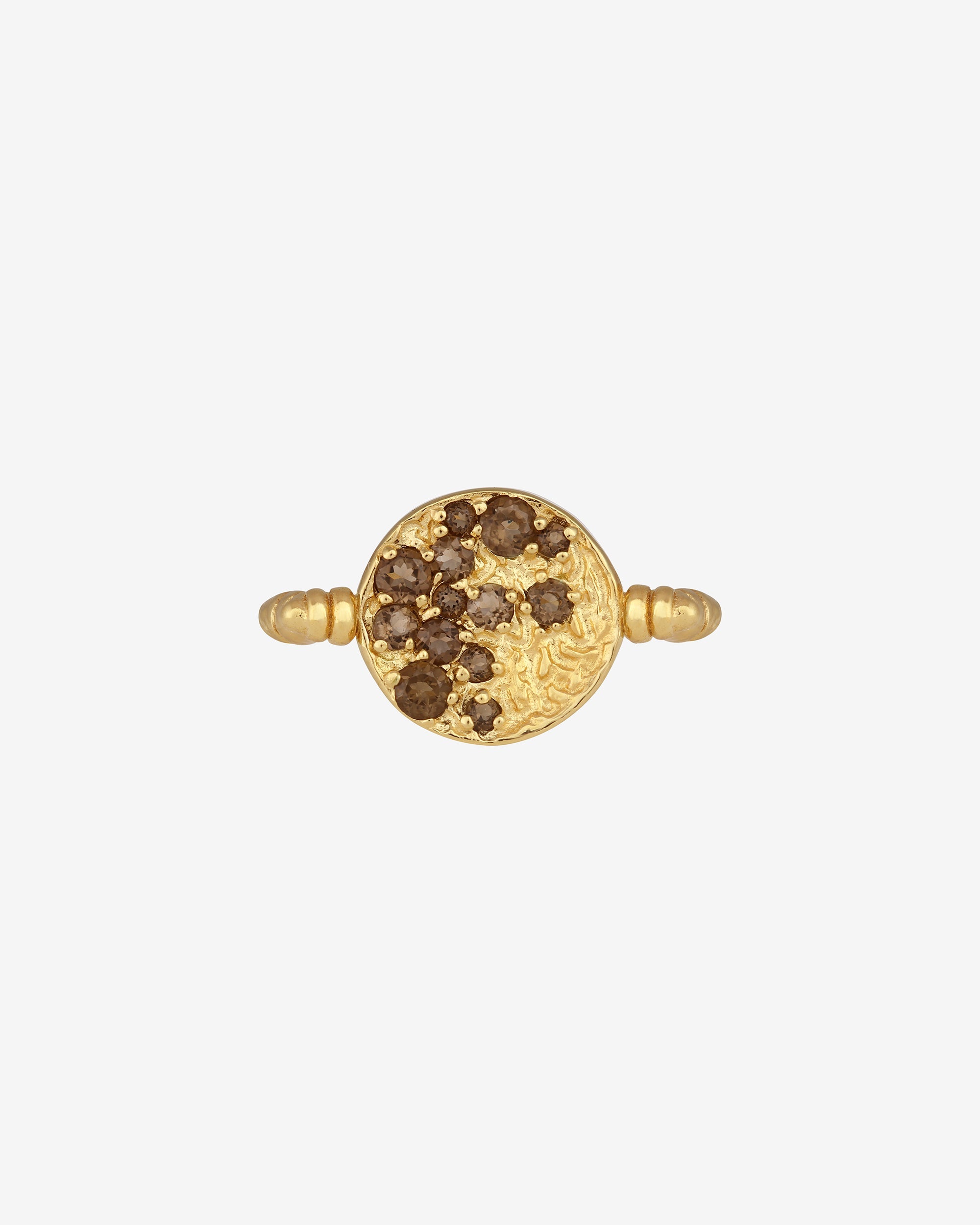 Temple of the Sun Livy Ring Gold Vermeil