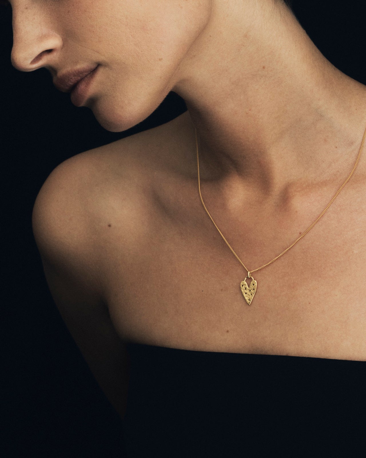 Temple of the Sun Lover Necklace Gold Vermeil