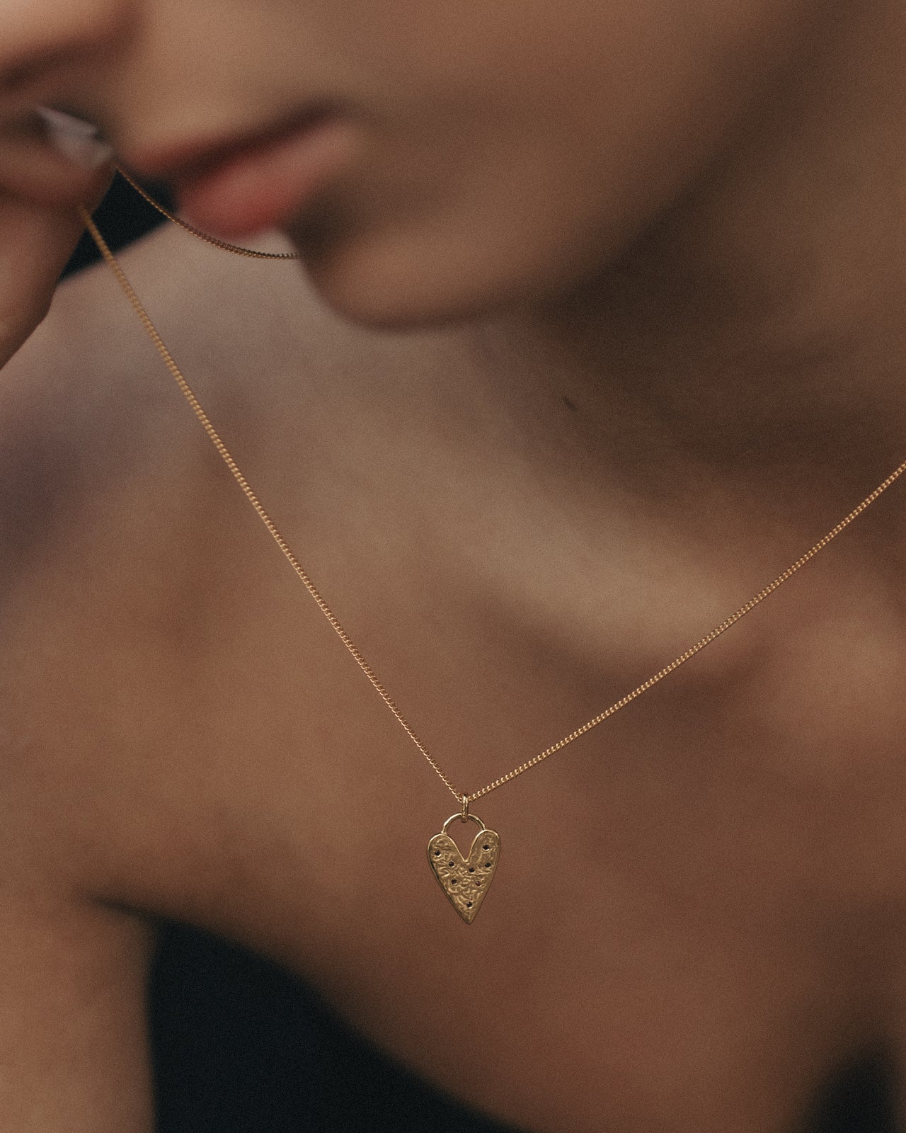 Temple of the Sun Lover Necklace Gold Vermeil