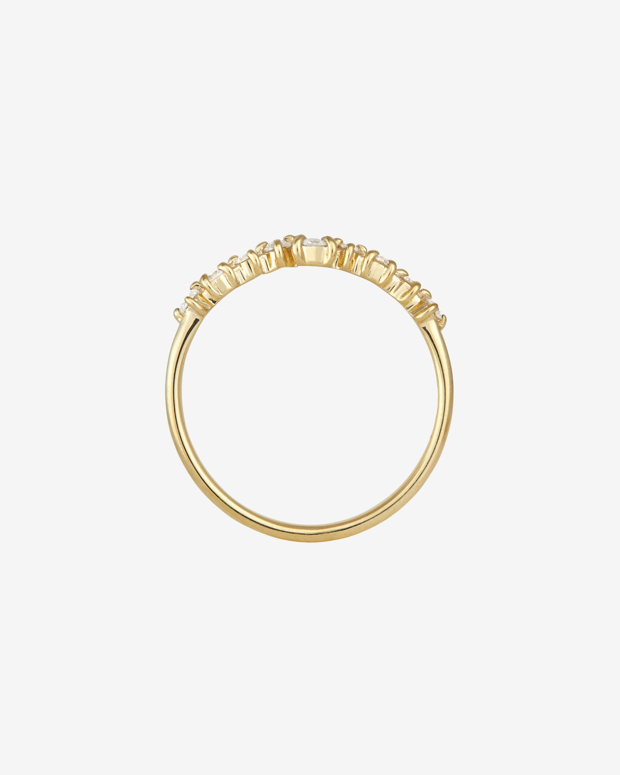 Temple of the Sun Lucina Ring Diamond Solid Gold