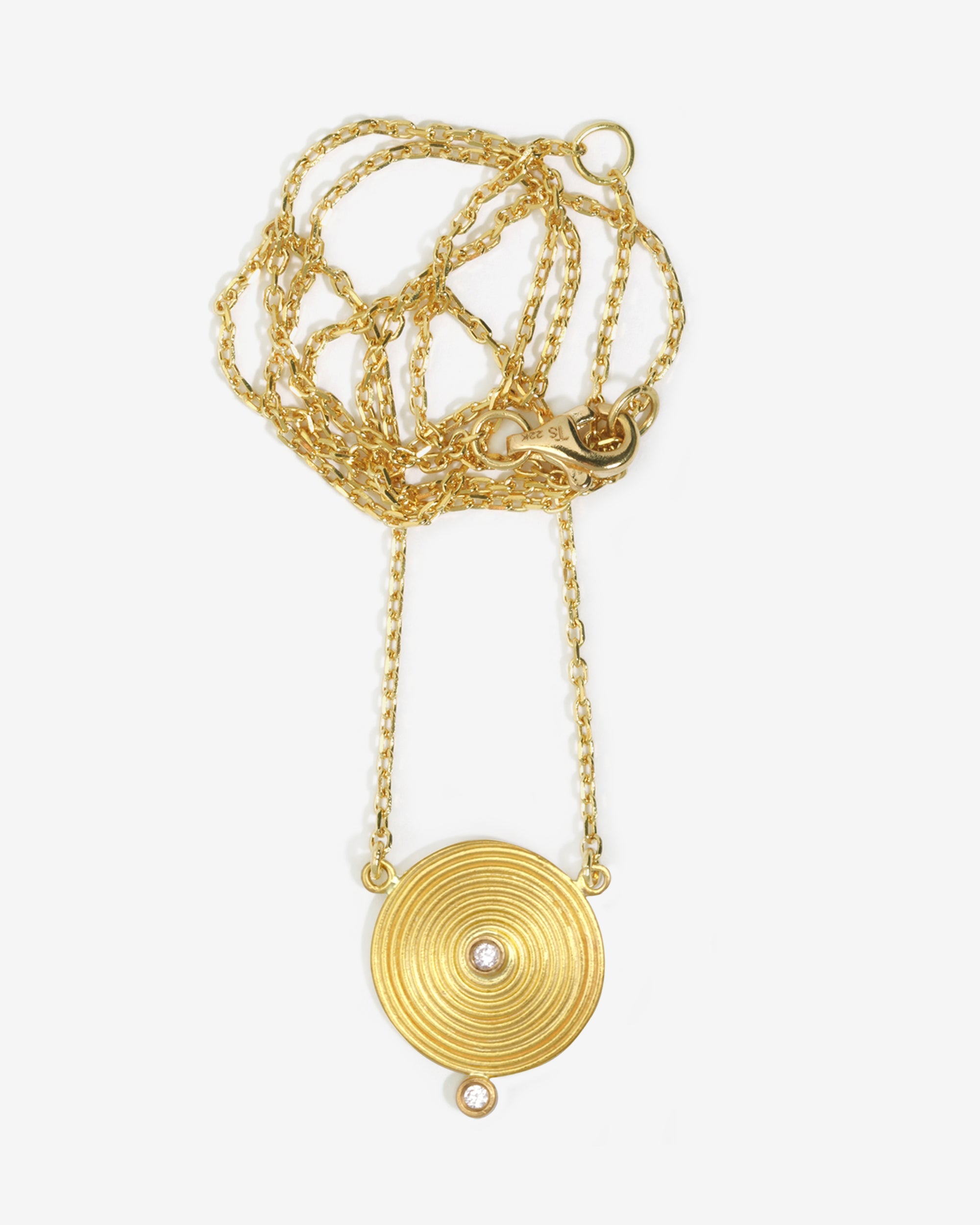 Temple of the Sun Lydia Necklace Solid Gold