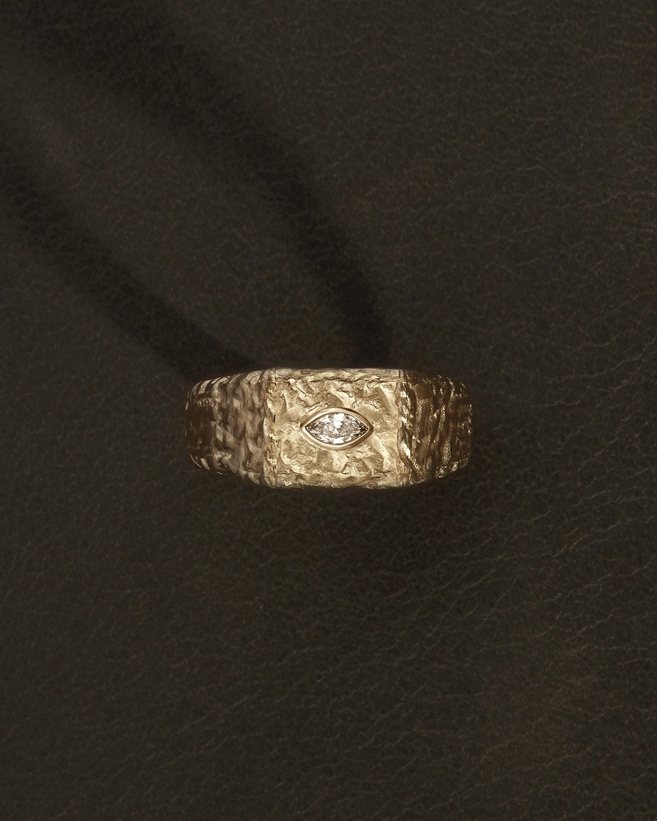 Temple of the Sun Malta Ring Diamond Solid Gold