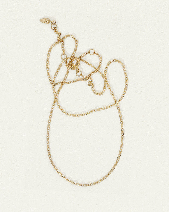 Temple of the Sun Mariner Chain 1.7mm Solid Gold