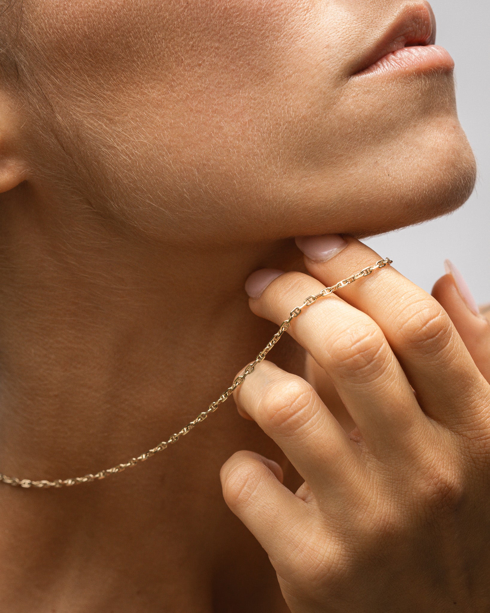 Temple of the Sun Mariner Chain 2.2mm Solid Gold