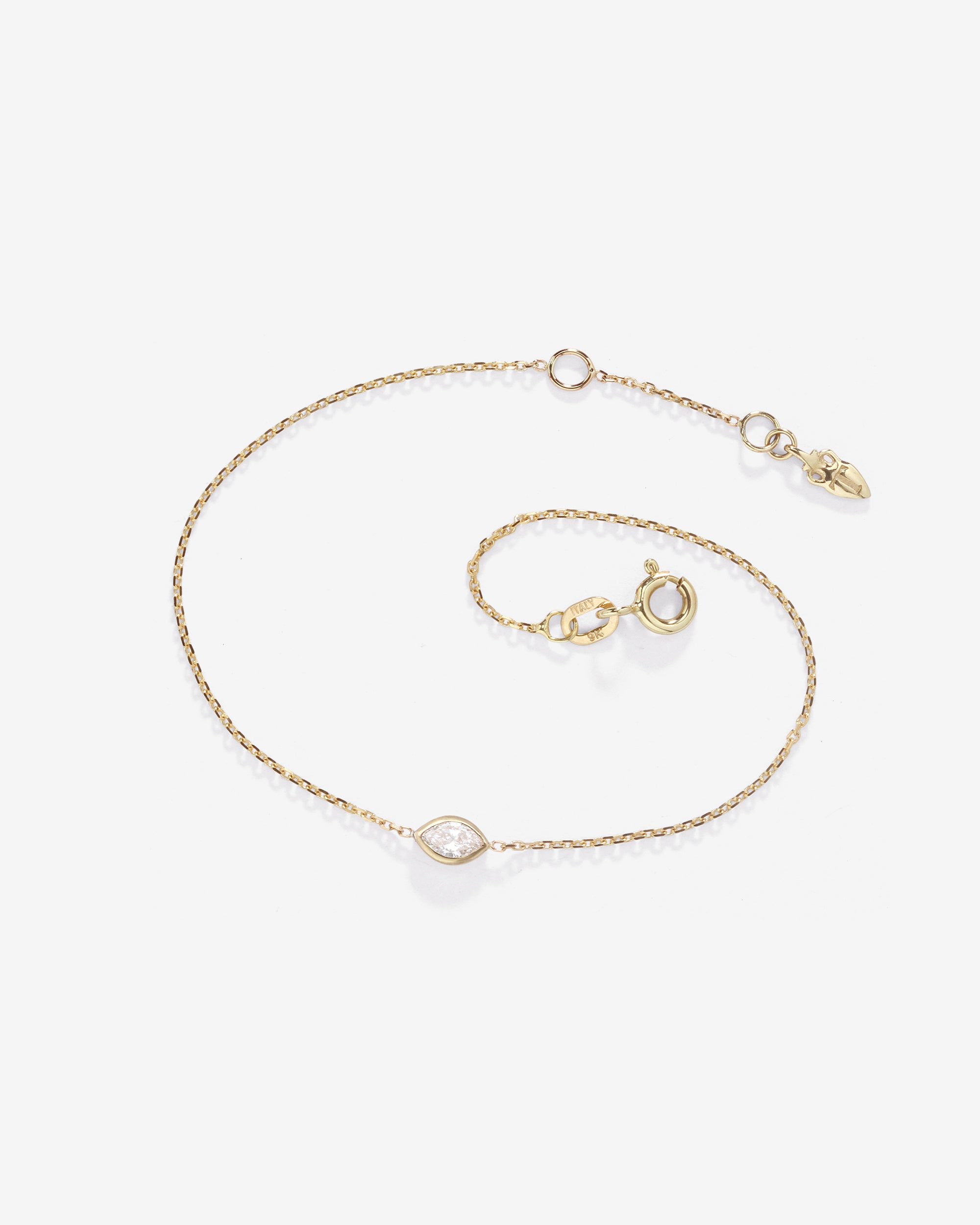 Temple of the Sun Marquise Bracelet Diamond Solid Gold