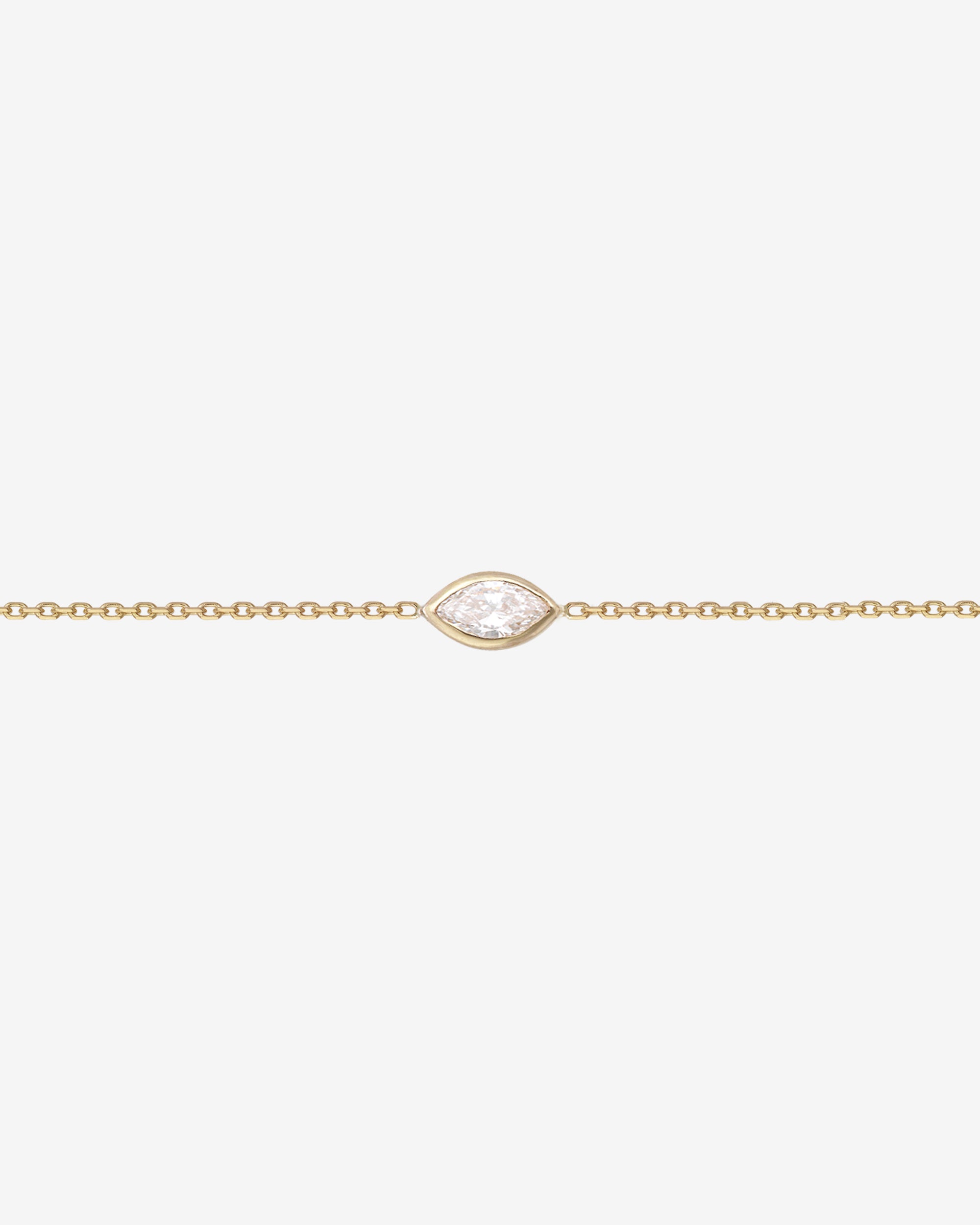 Temple of the Sun Marquise Bracelet Diamond Solid Gold