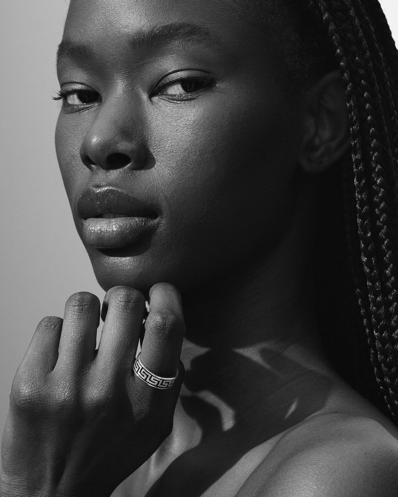 Meander Ring Silver Temple of the Sun Jewellery