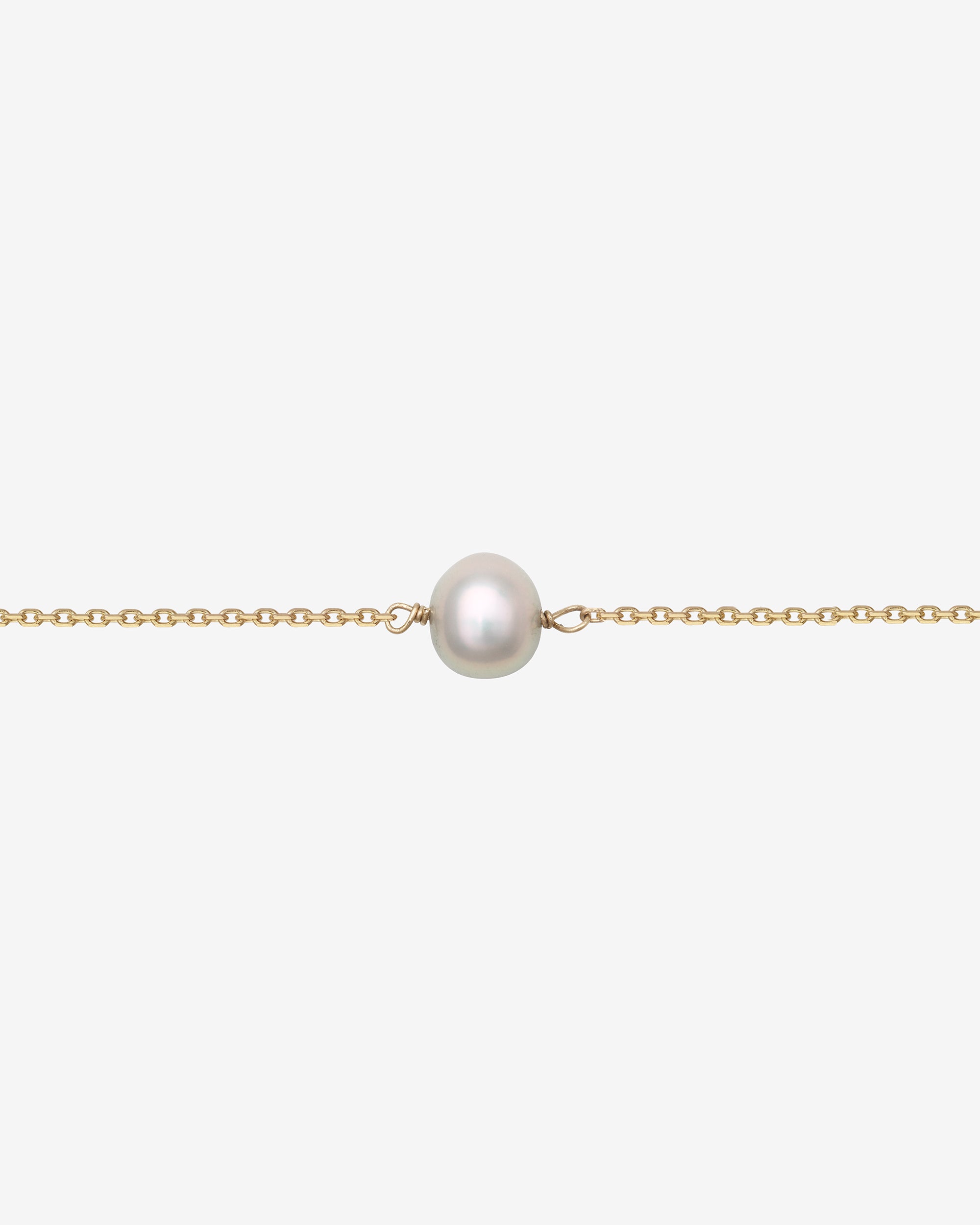 Temple of the Sun Mer Solitaire Bracelet Pearl Solid Gold