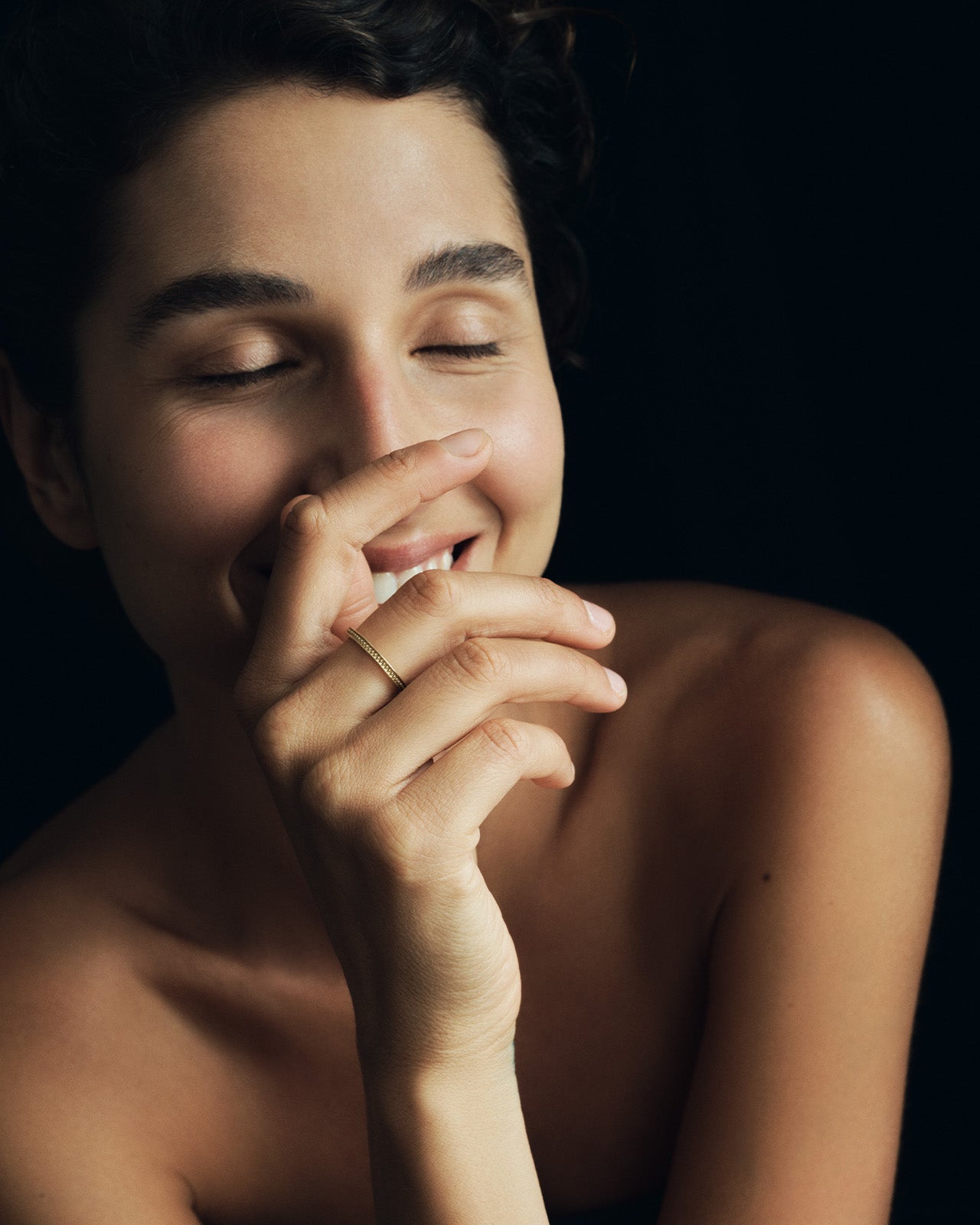 Temple of the Sun Milan Ring Solid Gold