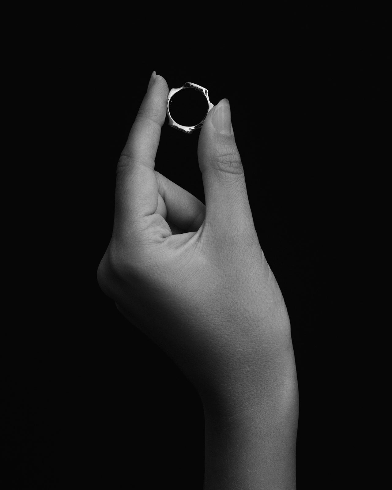 Temple of the Sun Mira Seal Ring Silver