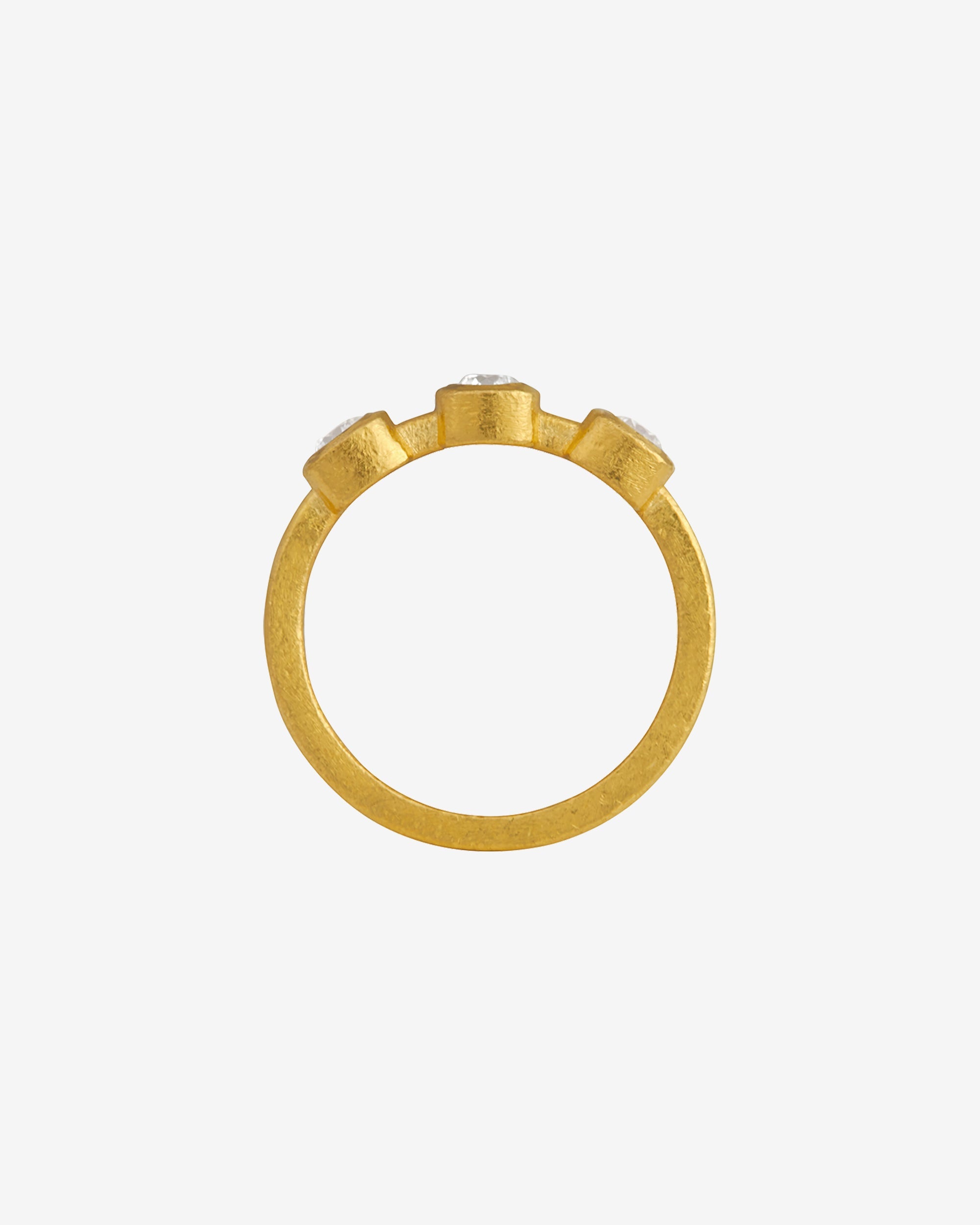 Temple of the Sun Mittani Ring Diamond Solid Gold