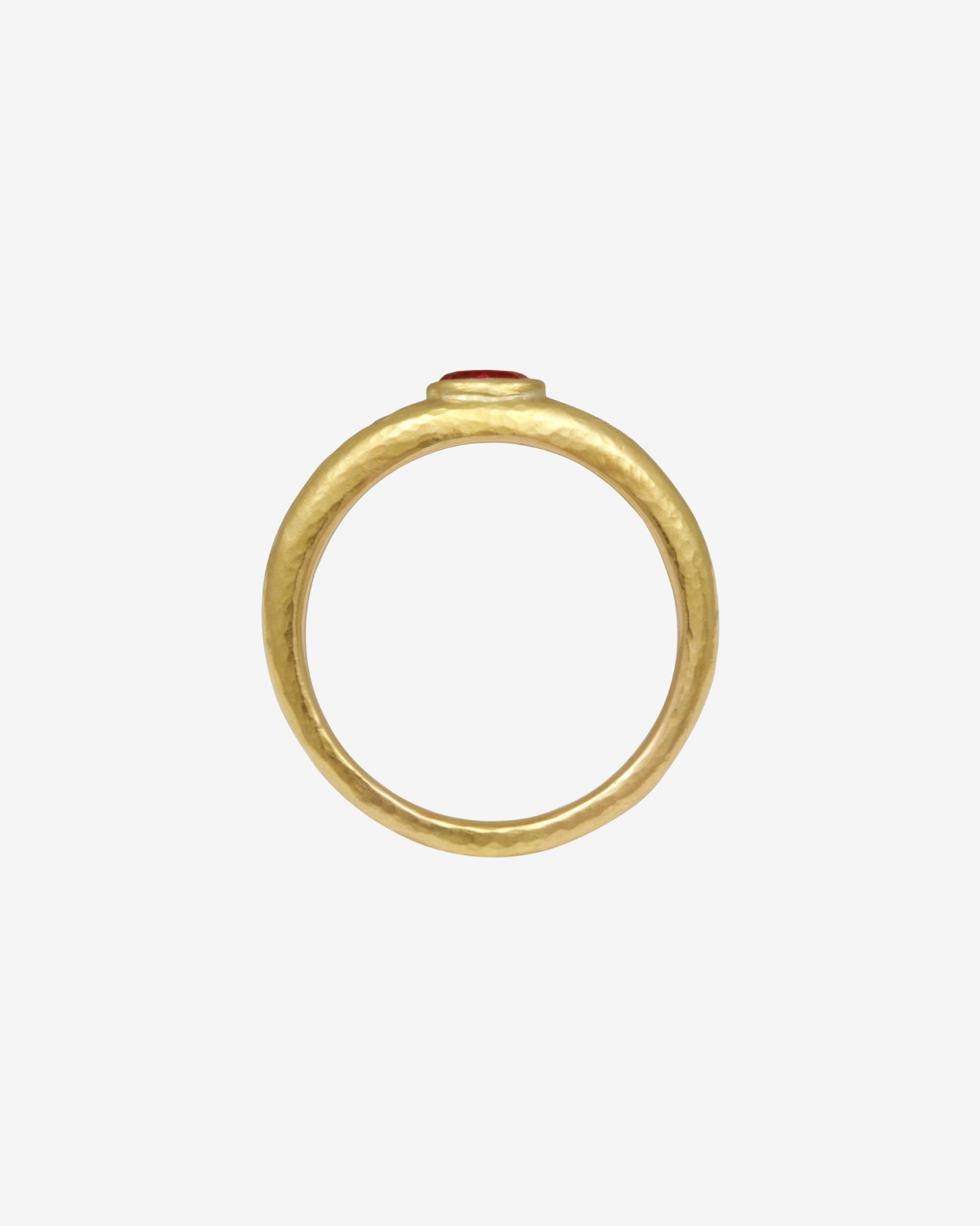 Temple of the Sun Nesa Ring Ruby Solid Gold