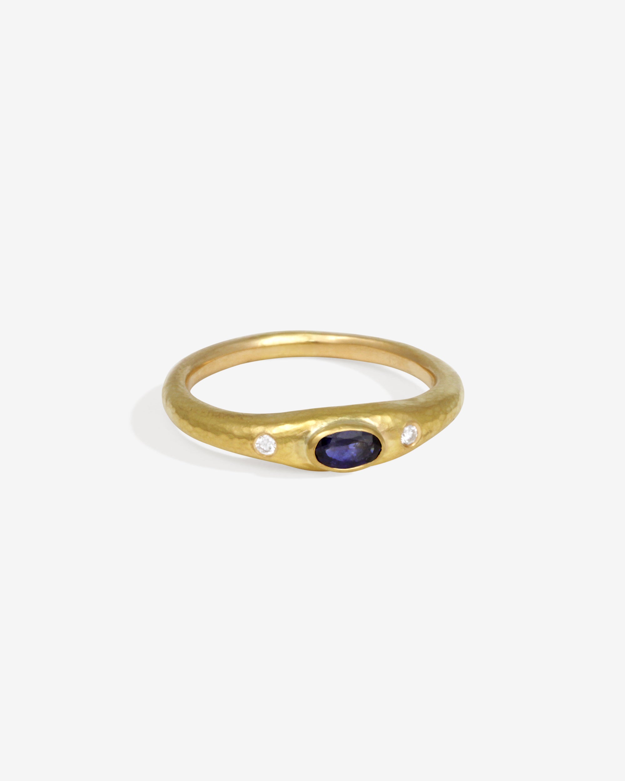 Temple of the Sun Nesa Ring Sapphire Solid Gold