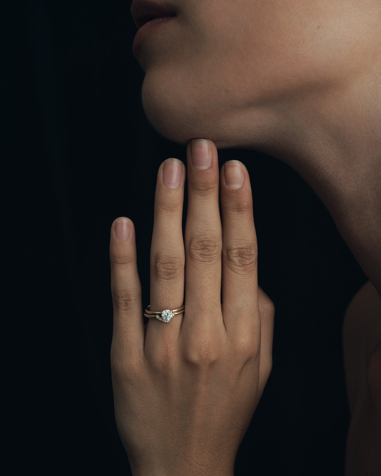 Temple of the Sun Nimbus Ring Diamond Solid Gold