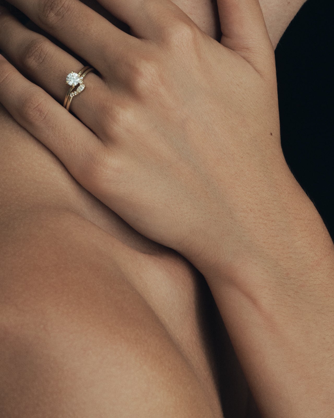 Temple of the Sun Nimbus Ring Diamond Solid Gold