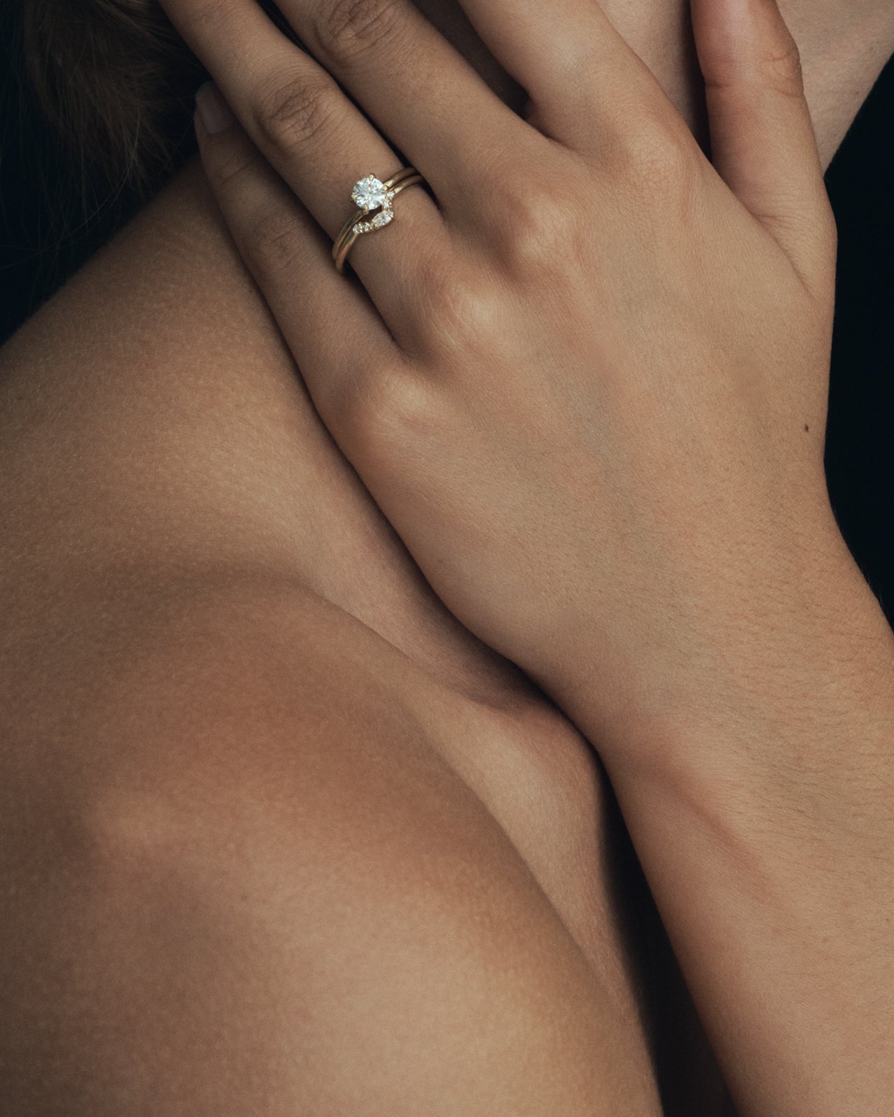 Temple of the Sun Nimbus Ring Diamond Solid Gold