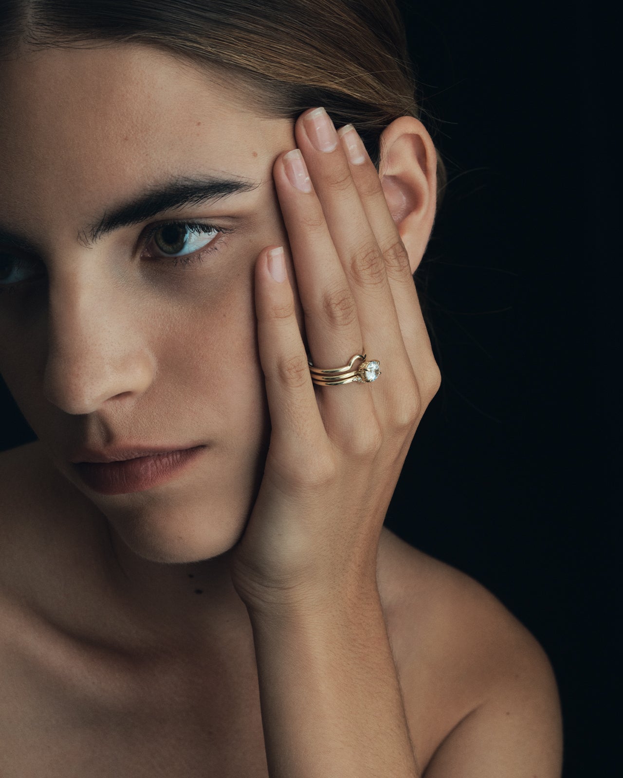 Temple of the Sun Nimbus Ring Solid Gold