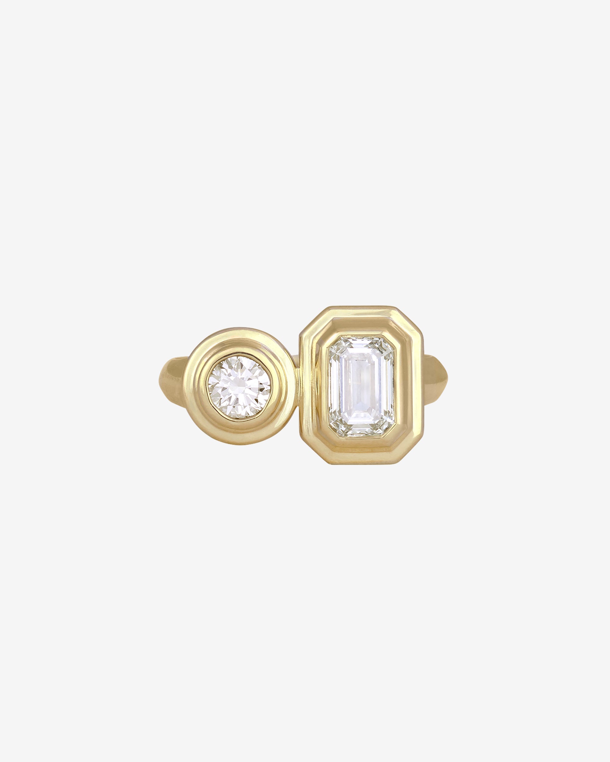Temple of the Sun Nova Ring Diamond Solid Gold