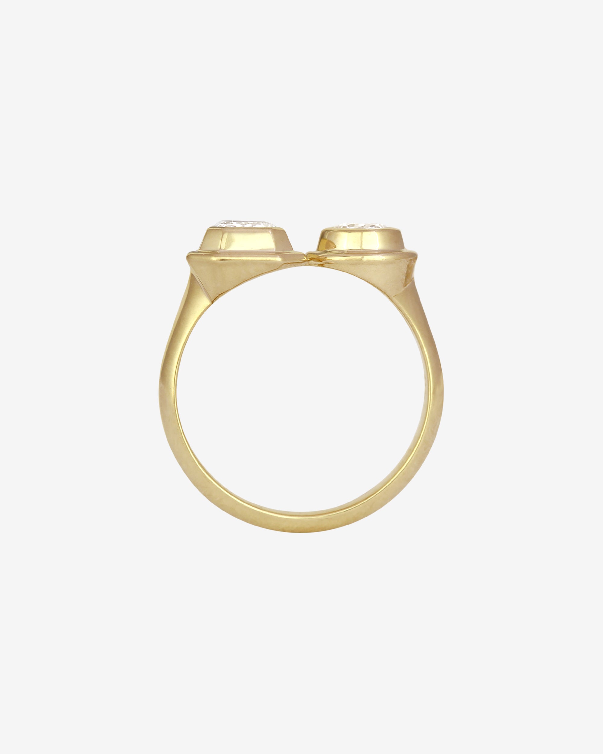 Temple of the Sun Nova Ring Diamond Solid Gold
