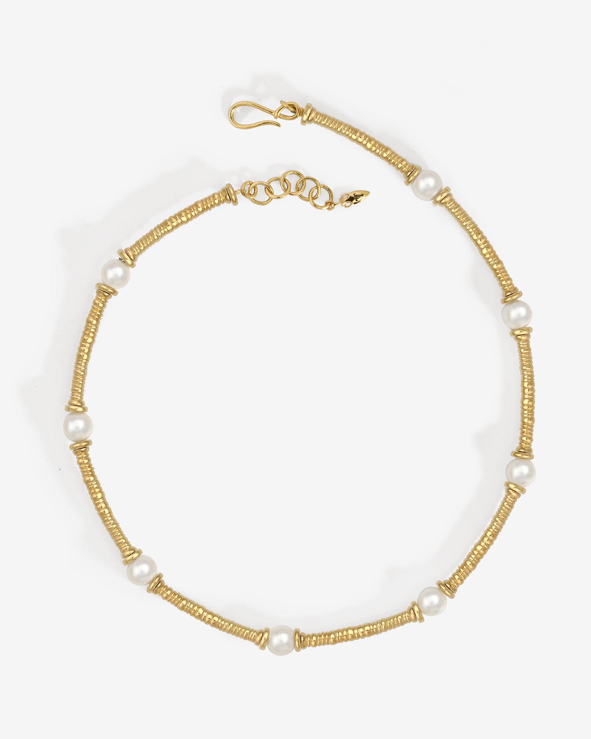 Temple of the Sun Olympia Necklace Pearl Gold Vermeil