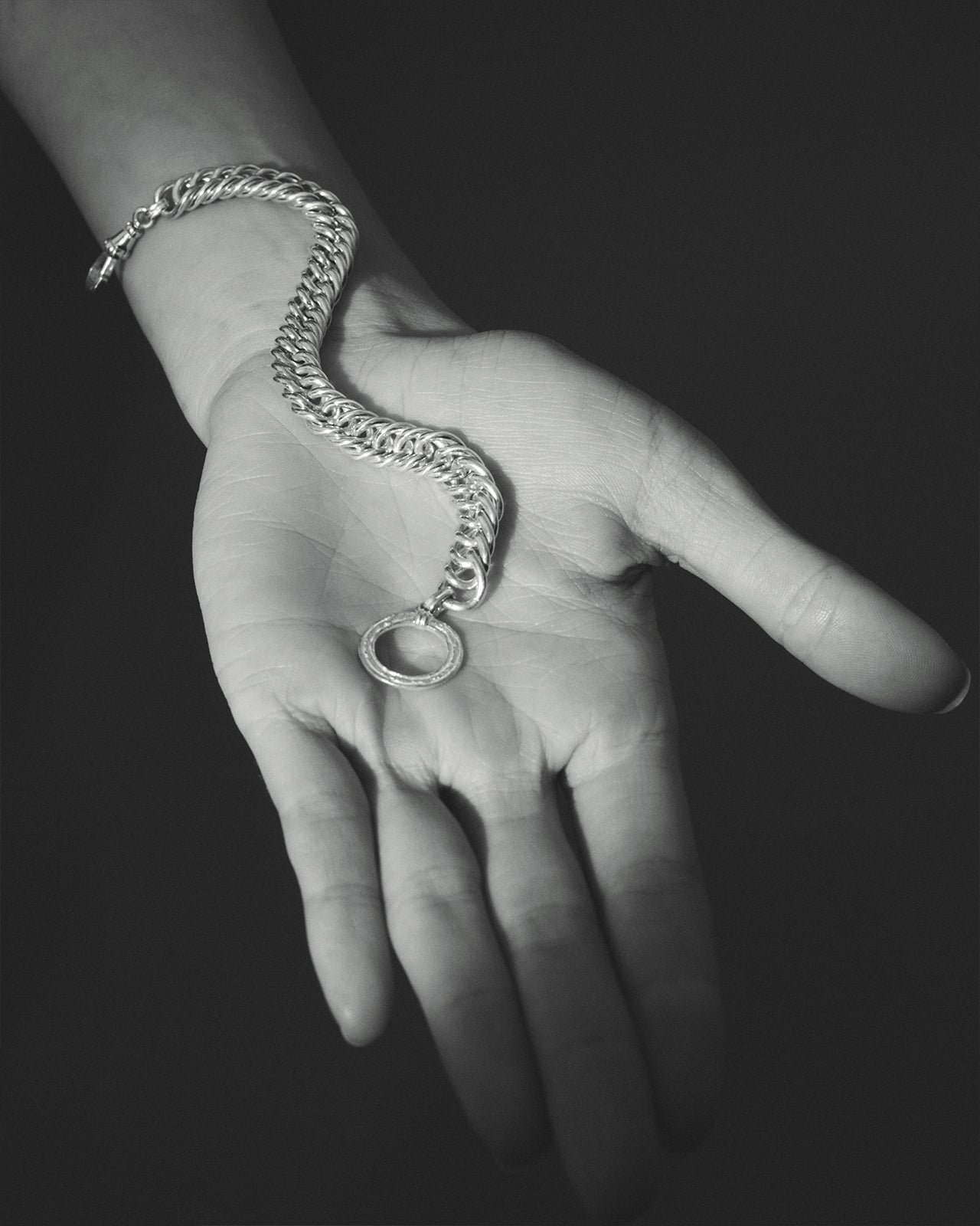 Temple of the Sun Olympus Bracelet Silver