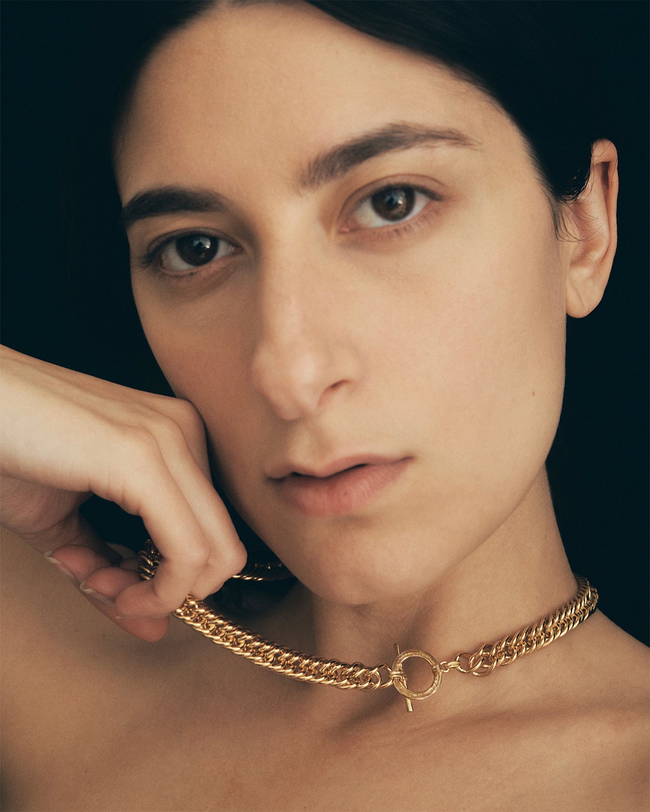 Temple of the Sun Olympus Necklace Gold Vermeil