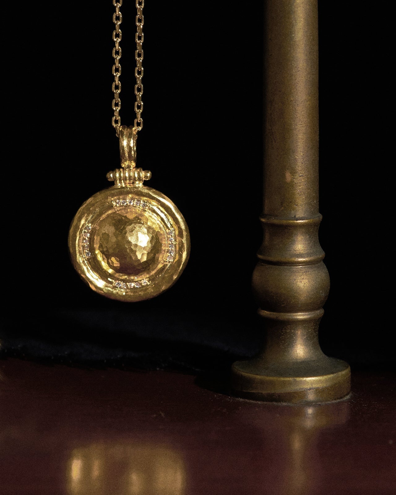 Temple of the Sun Patara Necklace Solid Gold