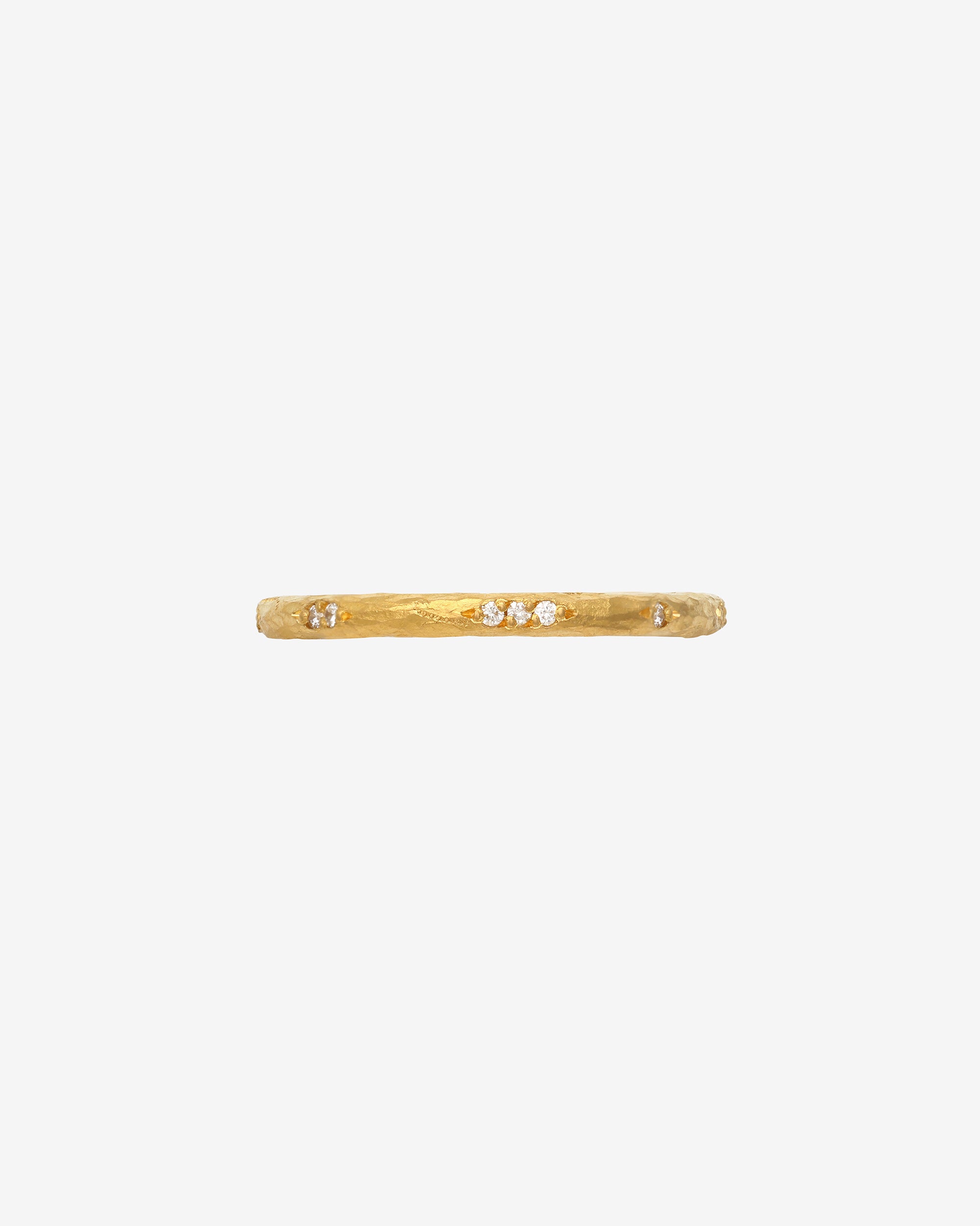 Temple of the Sun Patara Stacking Ring Diamond Solid Gold