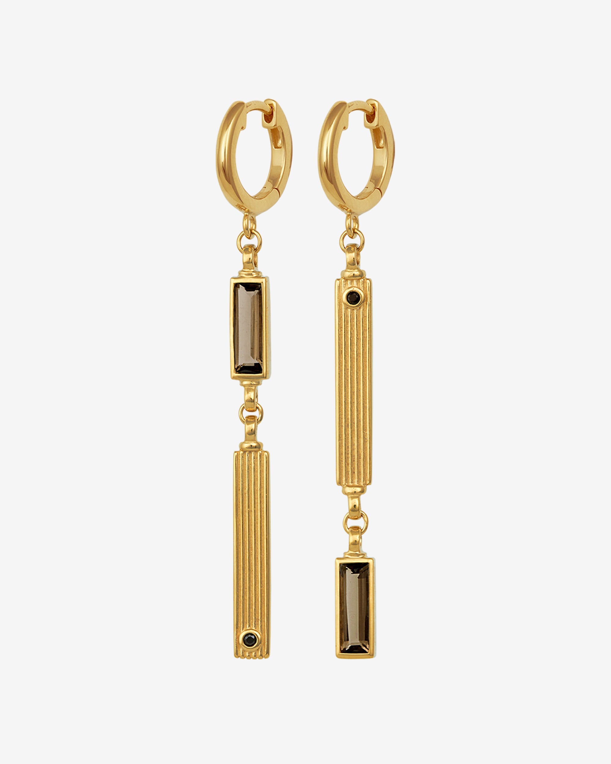 Temple of the Sun Pele Earrings Gold Vermeil