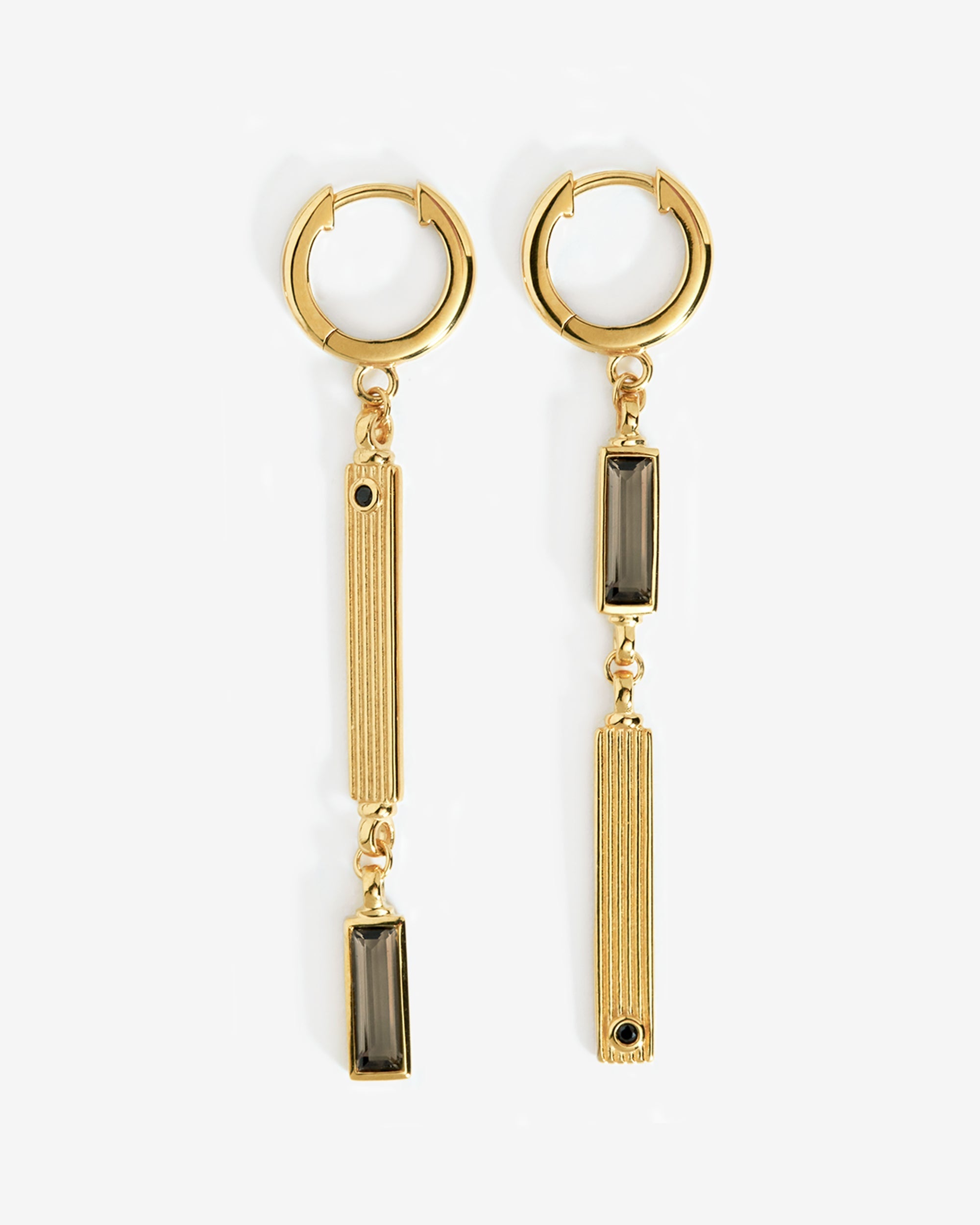 Temple of the Sun Pele Earrings Gold Vermeil