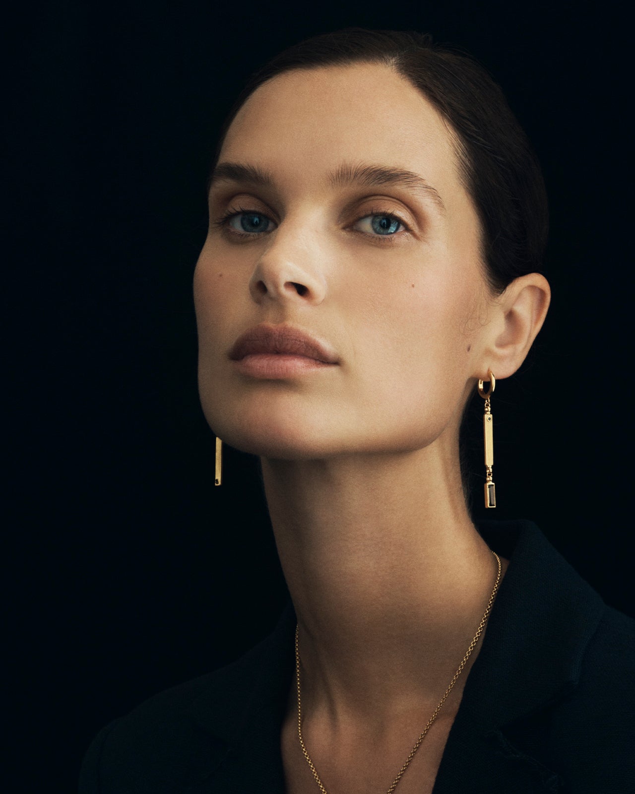 Temple of the Sun Pele Earrings Gold Vermeil