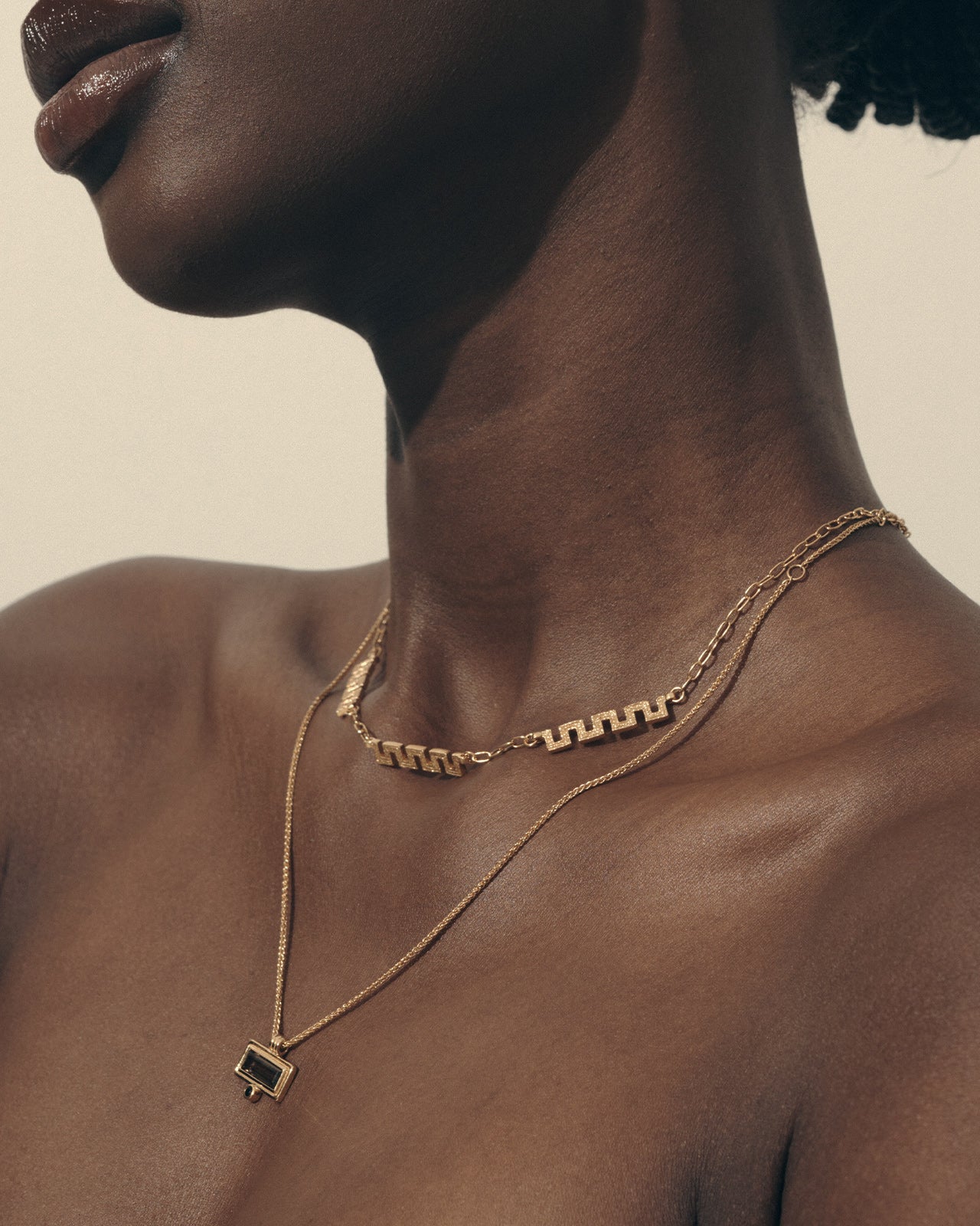 Temple of the Sun Pele Necklace Gold Vermeil