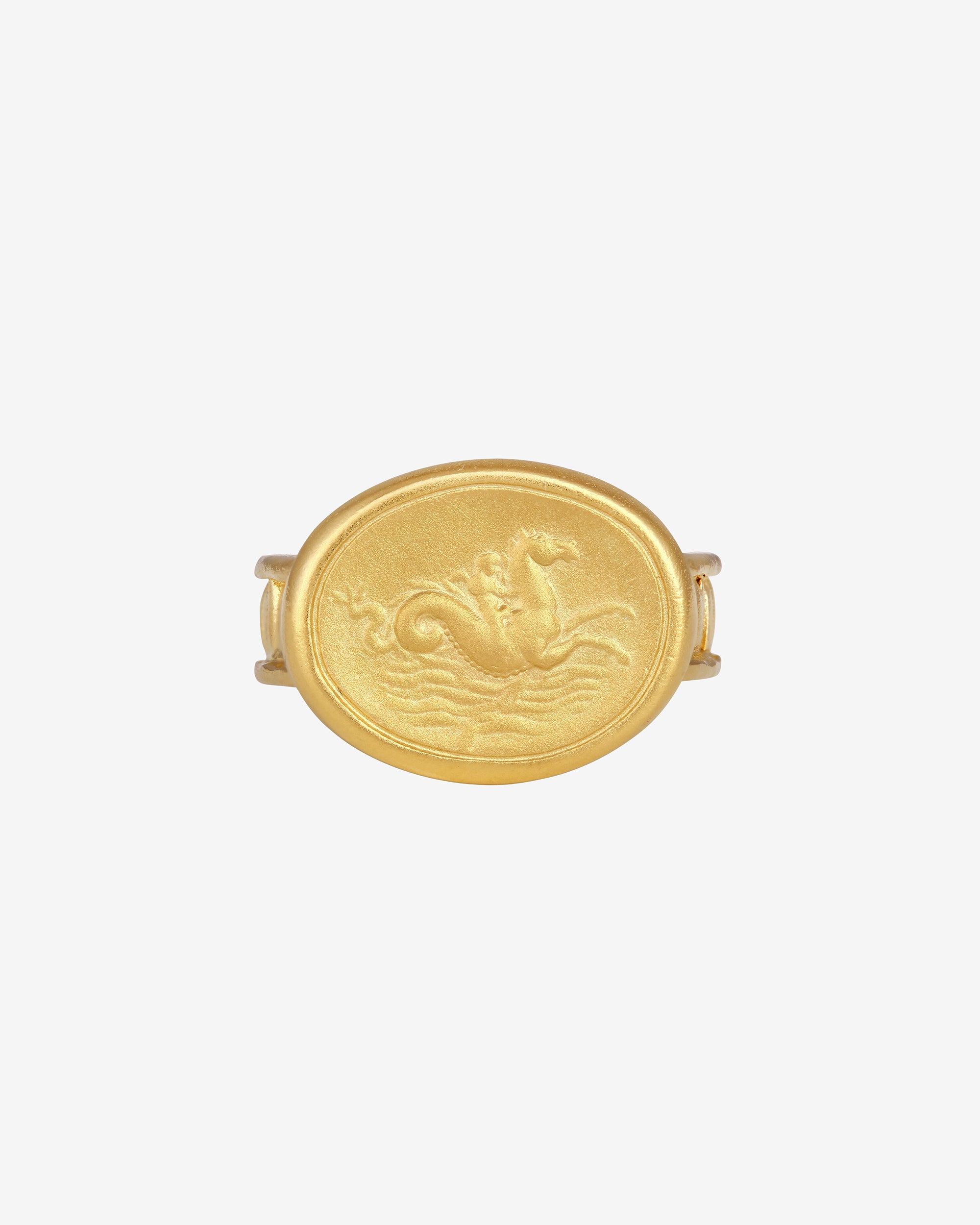 Temple of the Sun Poseidon Ring Gold Vermeil